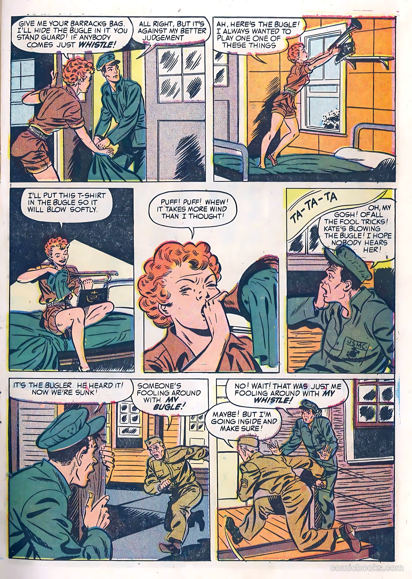 Canteen Kate #1 (1952) — page 11 of 36