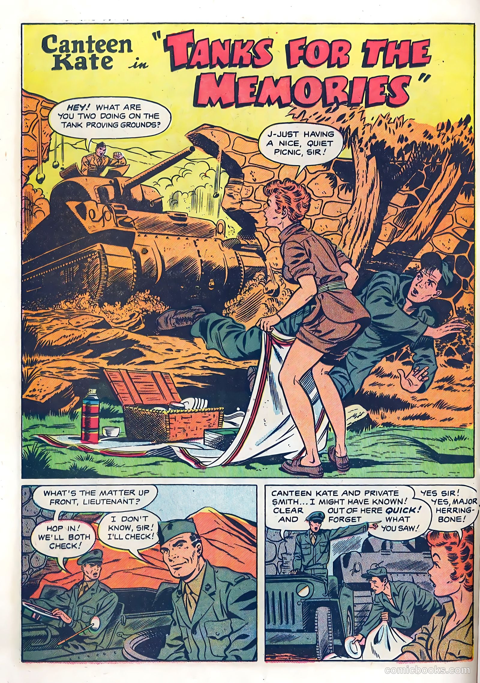 Canteen Kate #1 (1952) — page 16 of 36