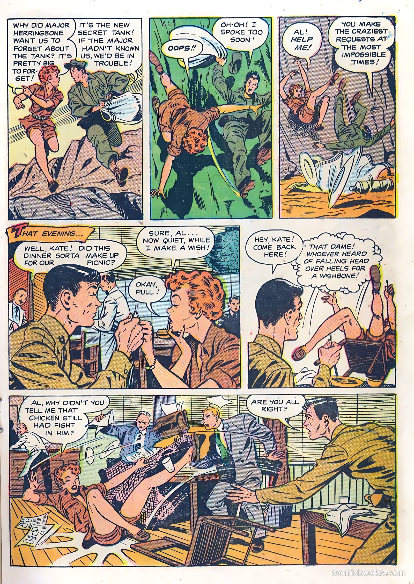 Canteen Kate #1 (1952) — page 17 of 36