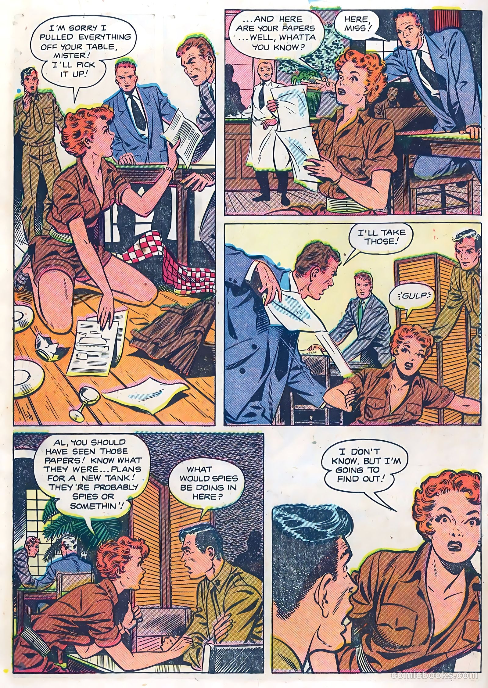 Canteen Kate #1 (1952) — page 18 of 36