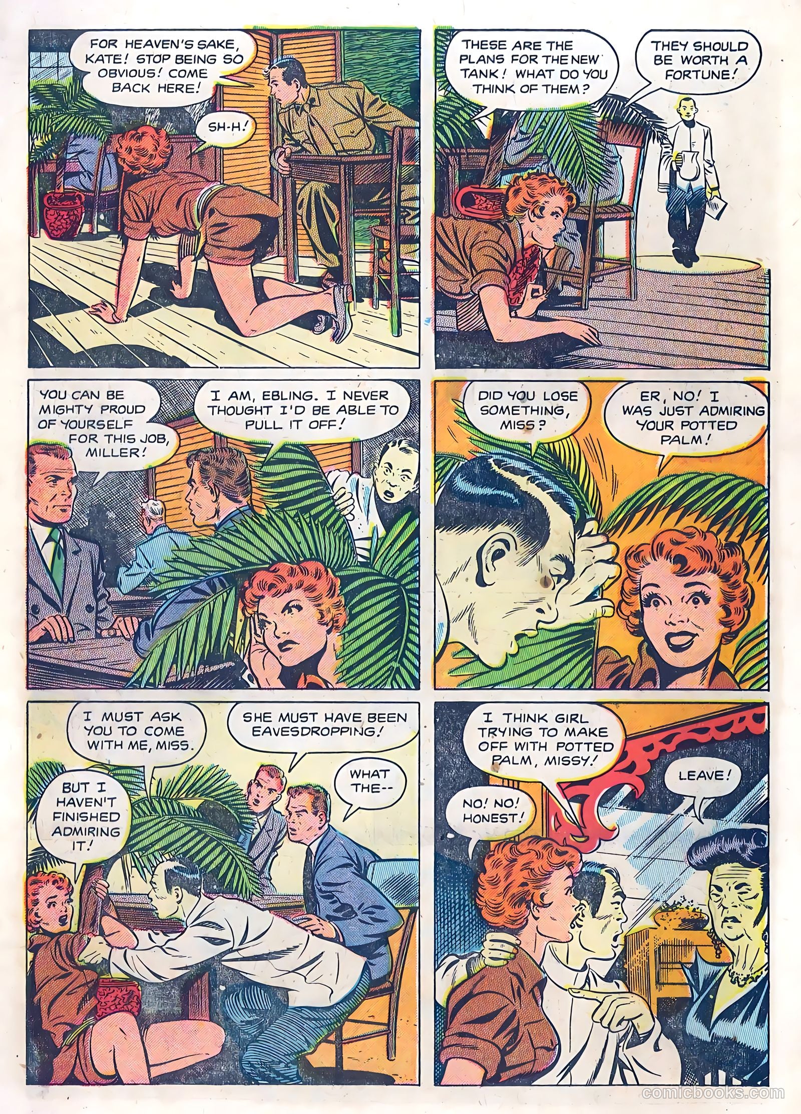 Canteen Kate #1 (1952) — page 19 of 36