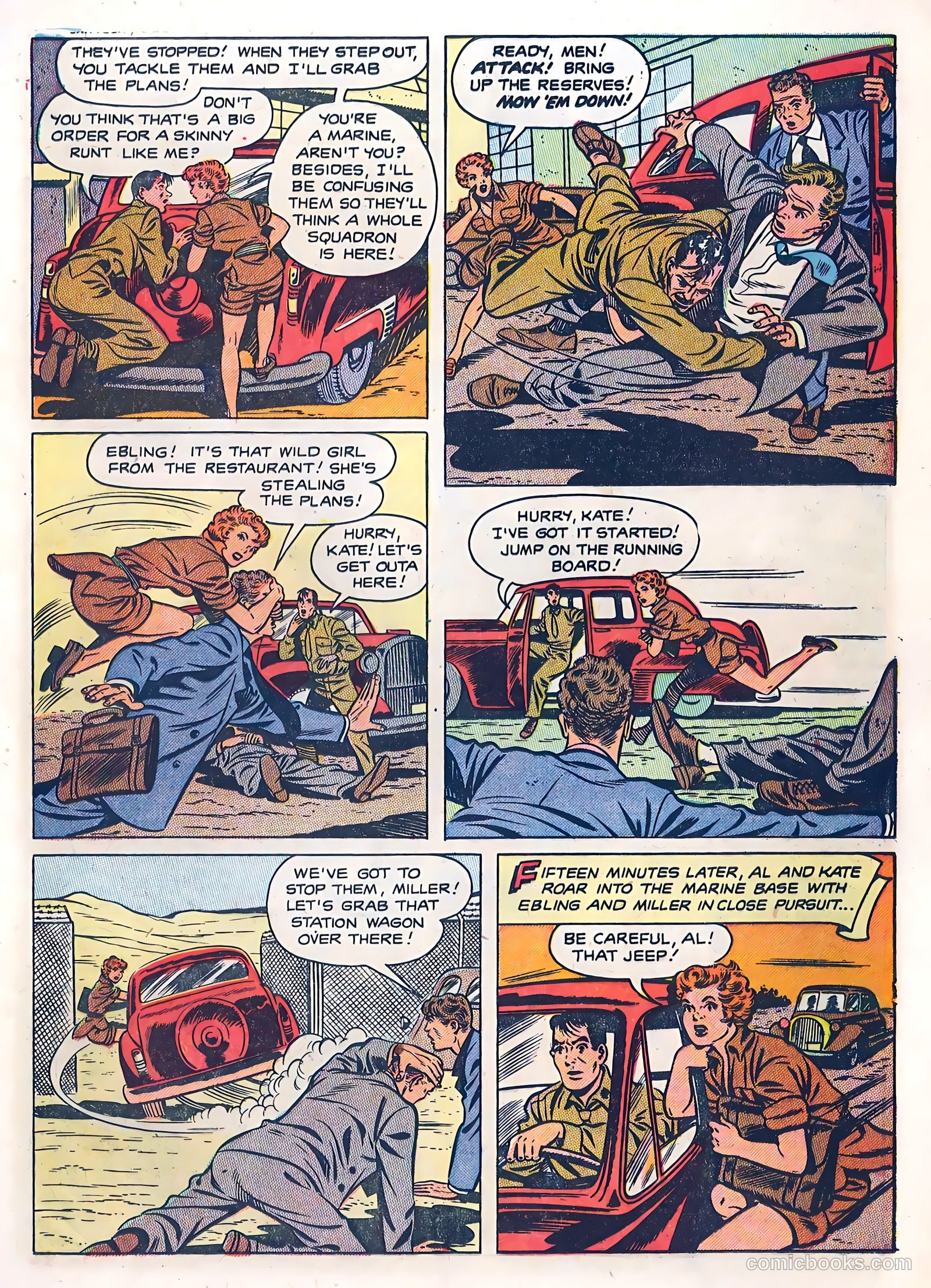 Canteen Kate #1 (1952) — page 21 of 36