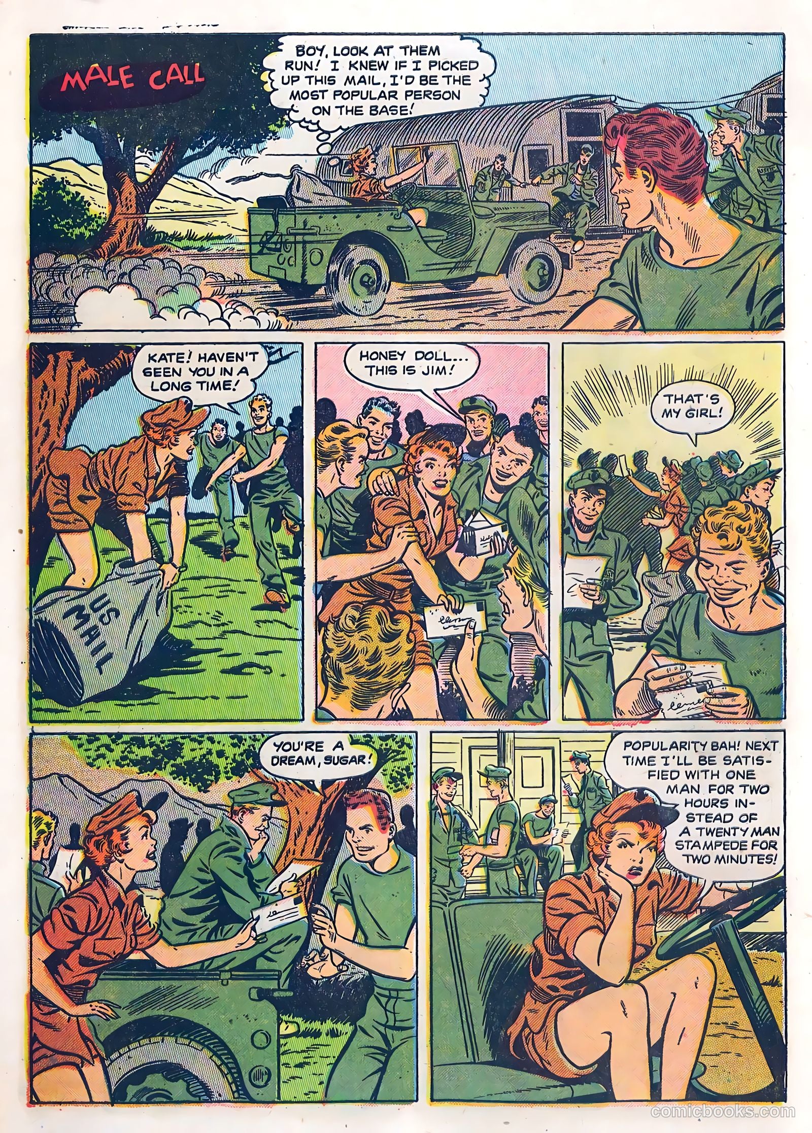 Canteen Kate #1 (1952) — page 28 of 36