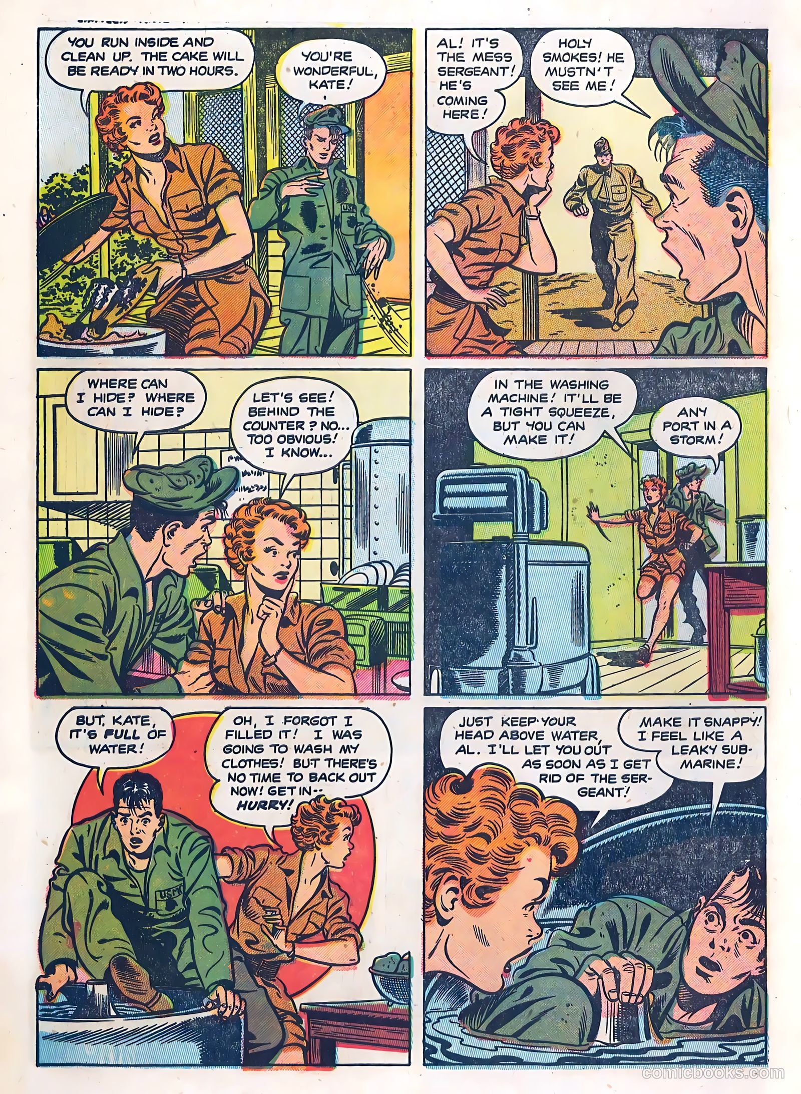 Canteen Kate #1 (1952) — page 30 of 36
