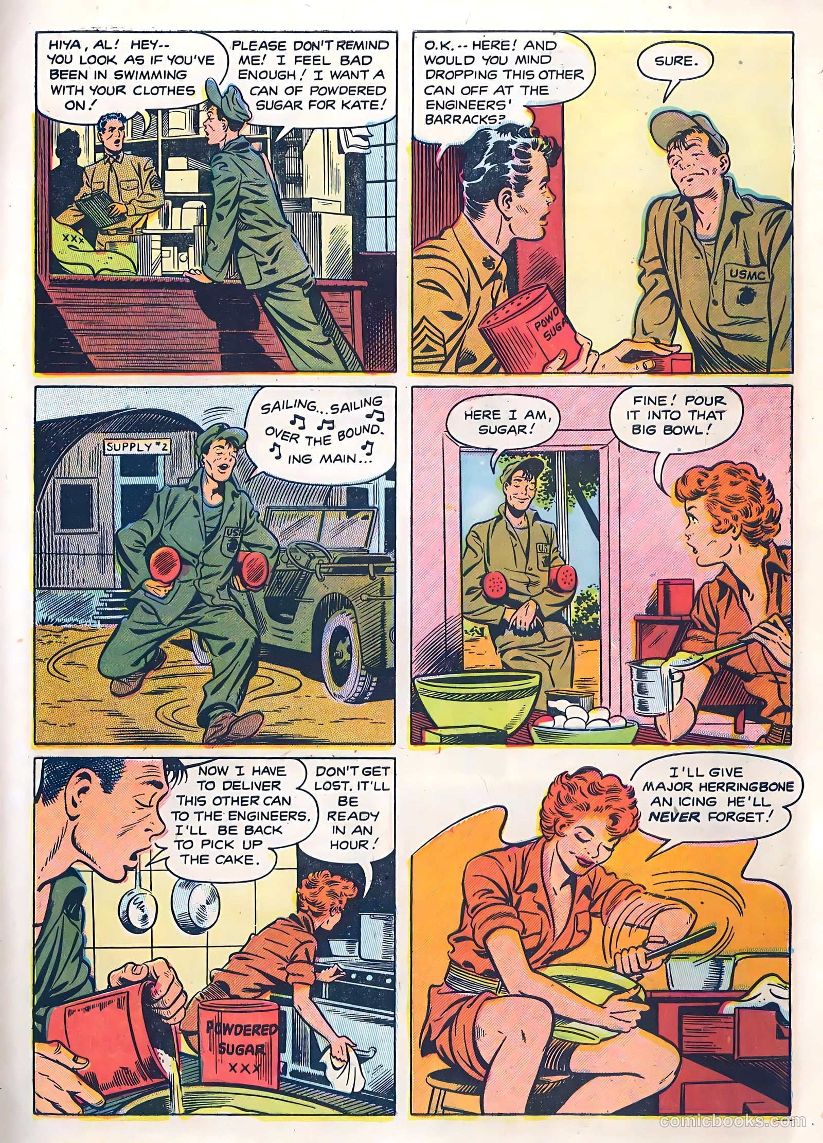 Canteen Kate #1 (1952) — page 33 of 36