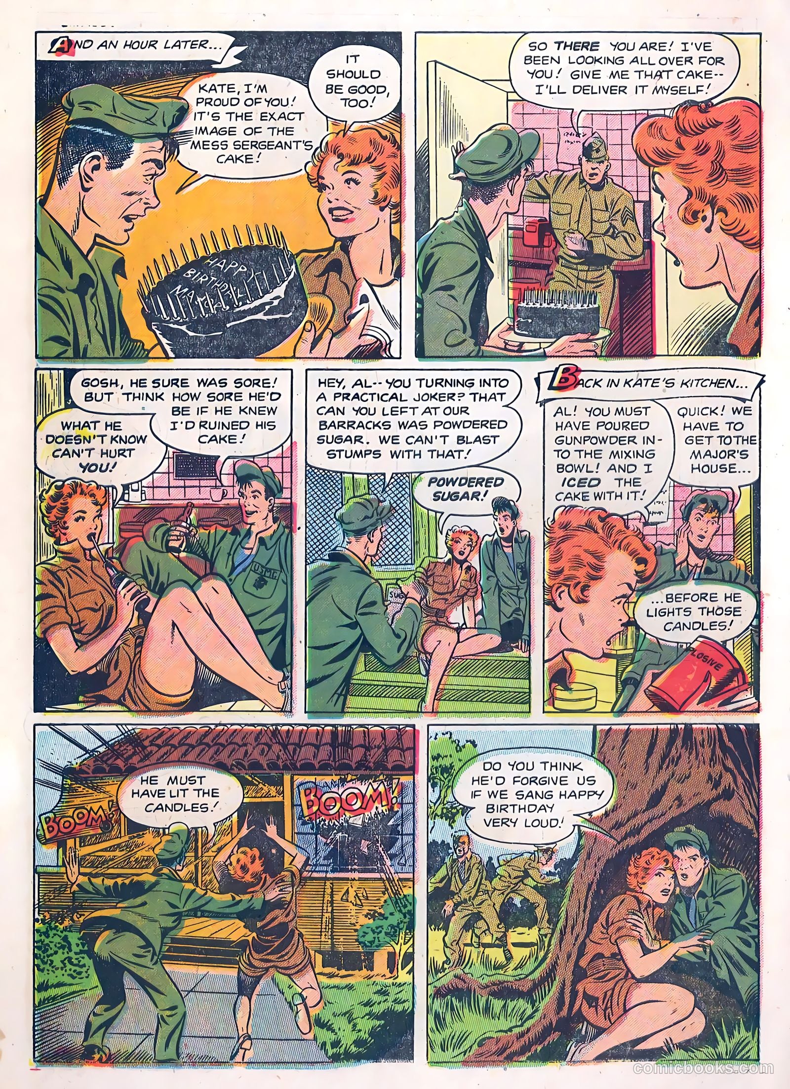 Canteen Kate #1 (1952) — page 34 of 36