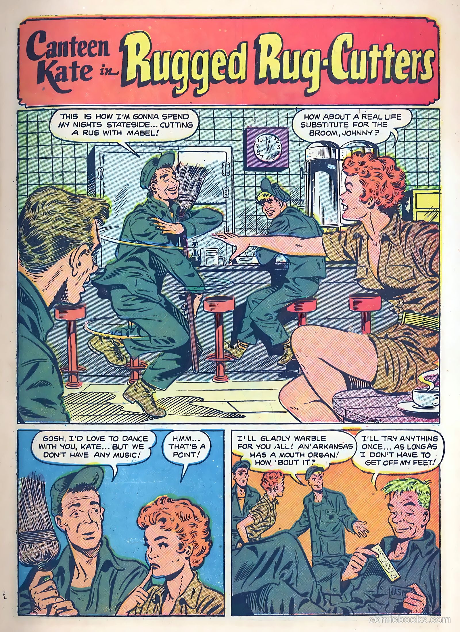 Canteen Kate #2 (1952) — page 3 of 36
