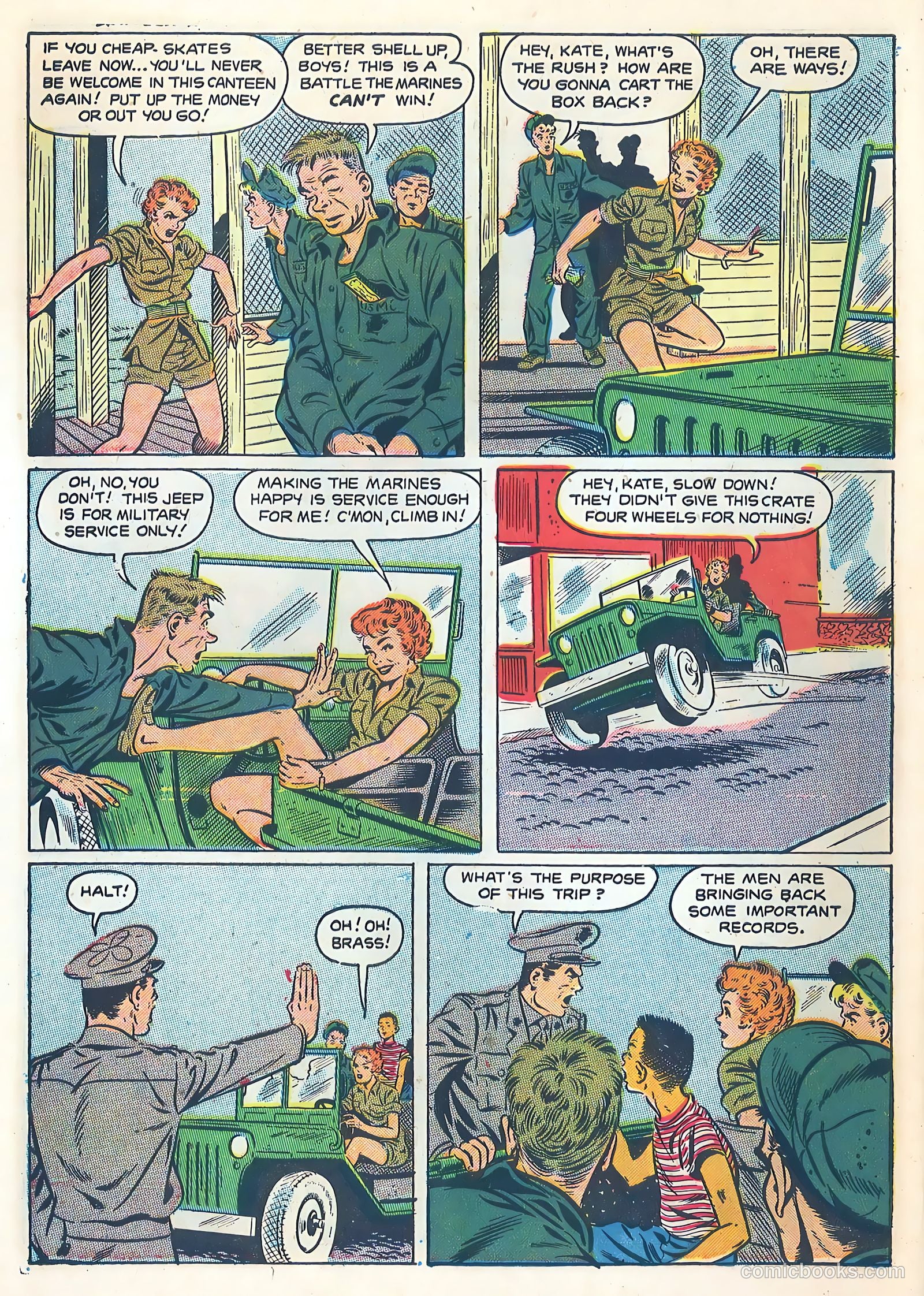 Canteen Kate #2 (1952) — page 6 of 36