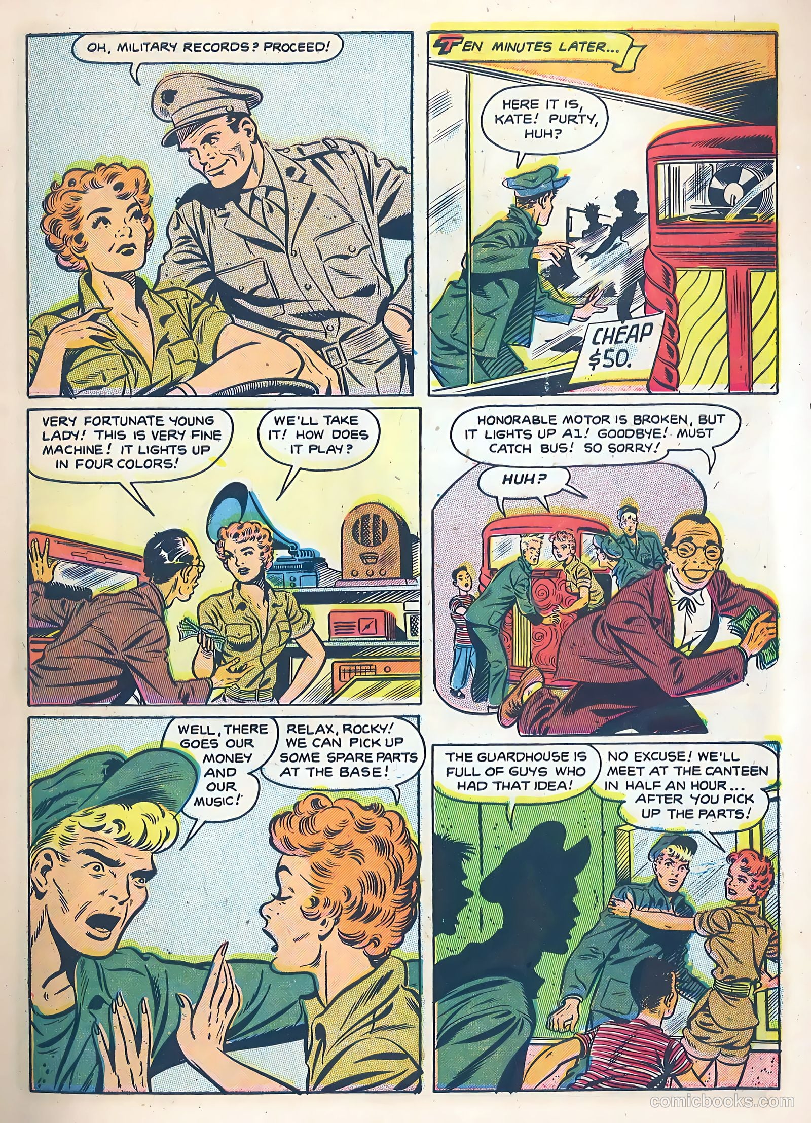 Canteen Kate #2 (1952) — page 7 of 36