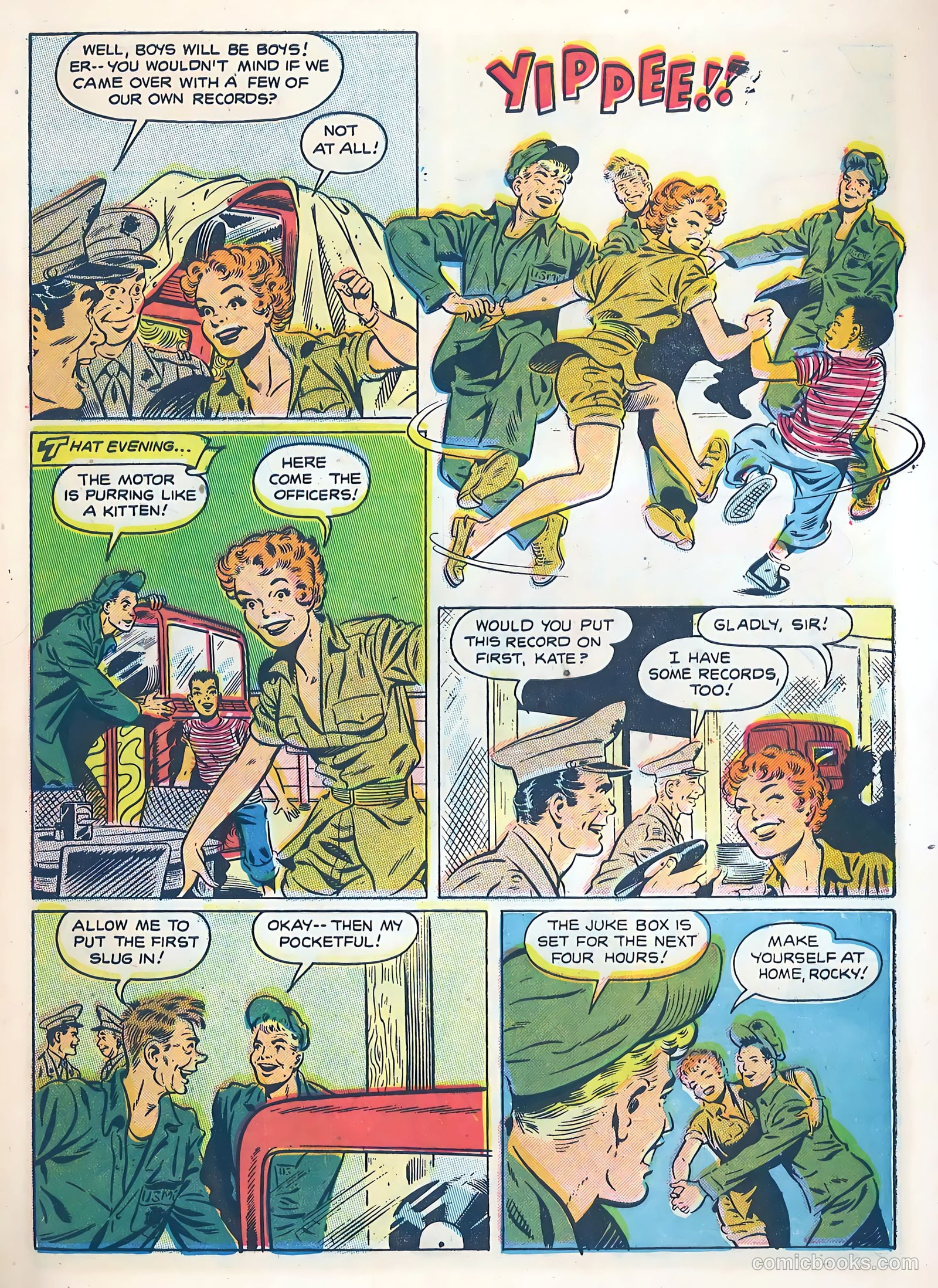 Canteen Kate #2 (1952) — page 9 of 36