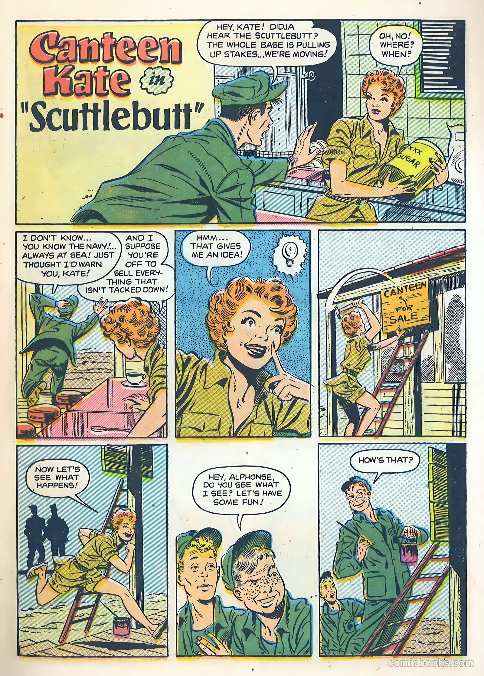 Canteen Kate #2 (1952) — page 17 of 36