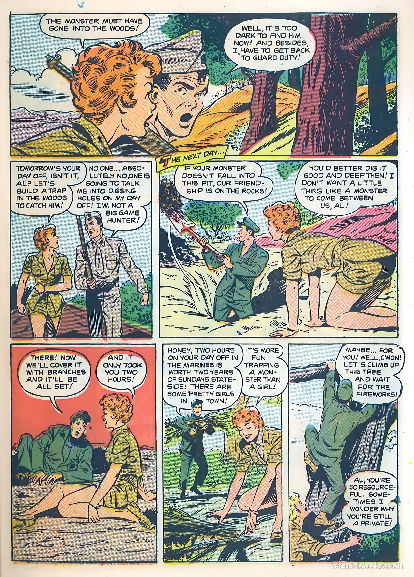 Canteen Kate #2 (1952) — page 21 of 36