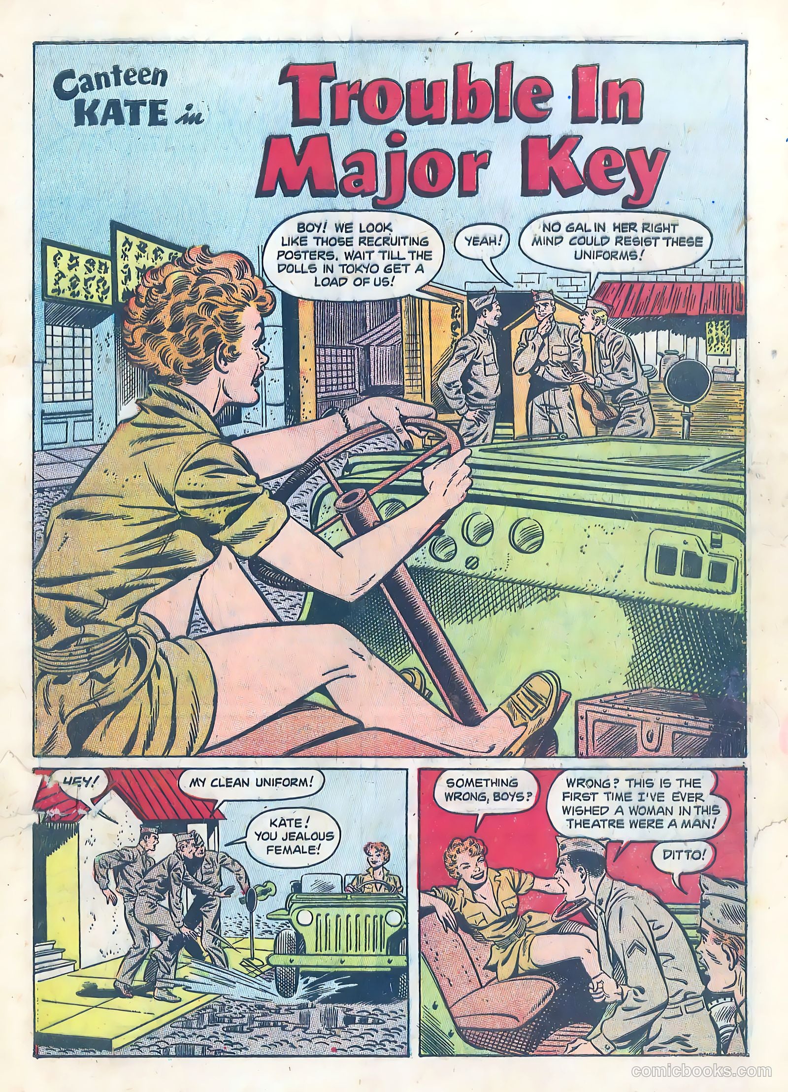 Canteen Kate #3 (1952) — page 3 of 36