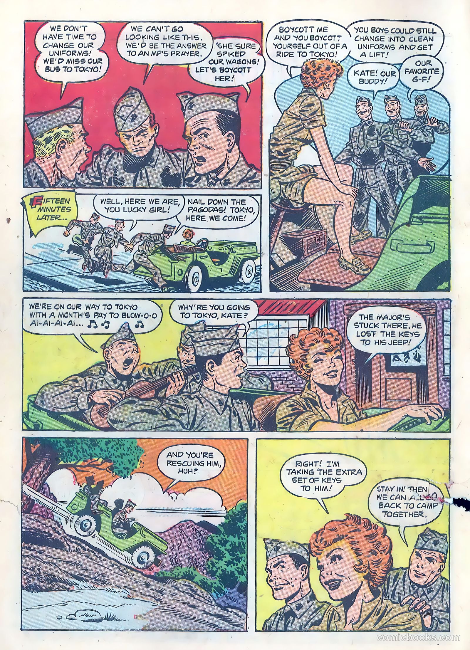 Canteen Kate #3 (1952) — page 4 of 36