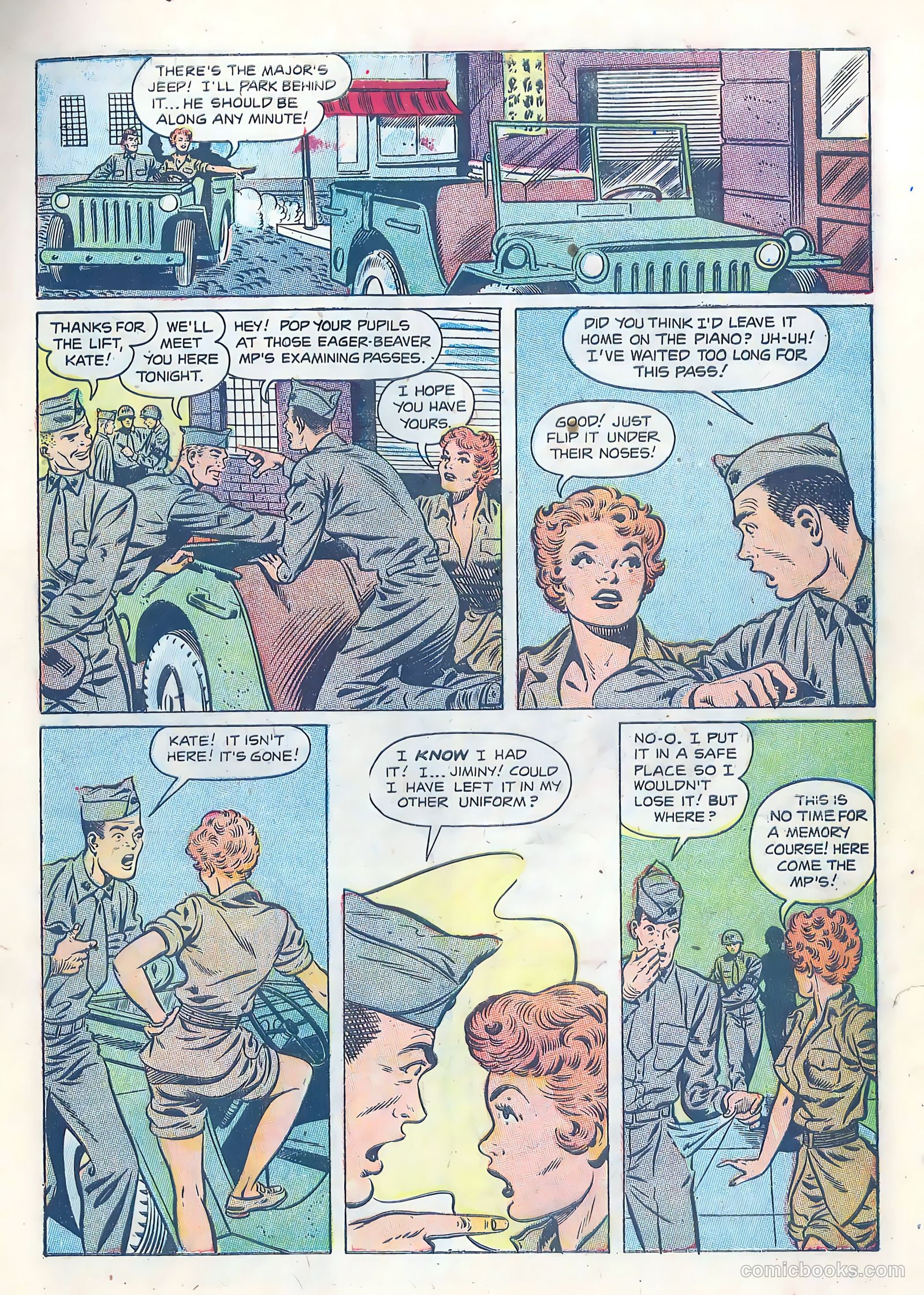 Canteen Kate #3 (1952) — page 5 of 36
