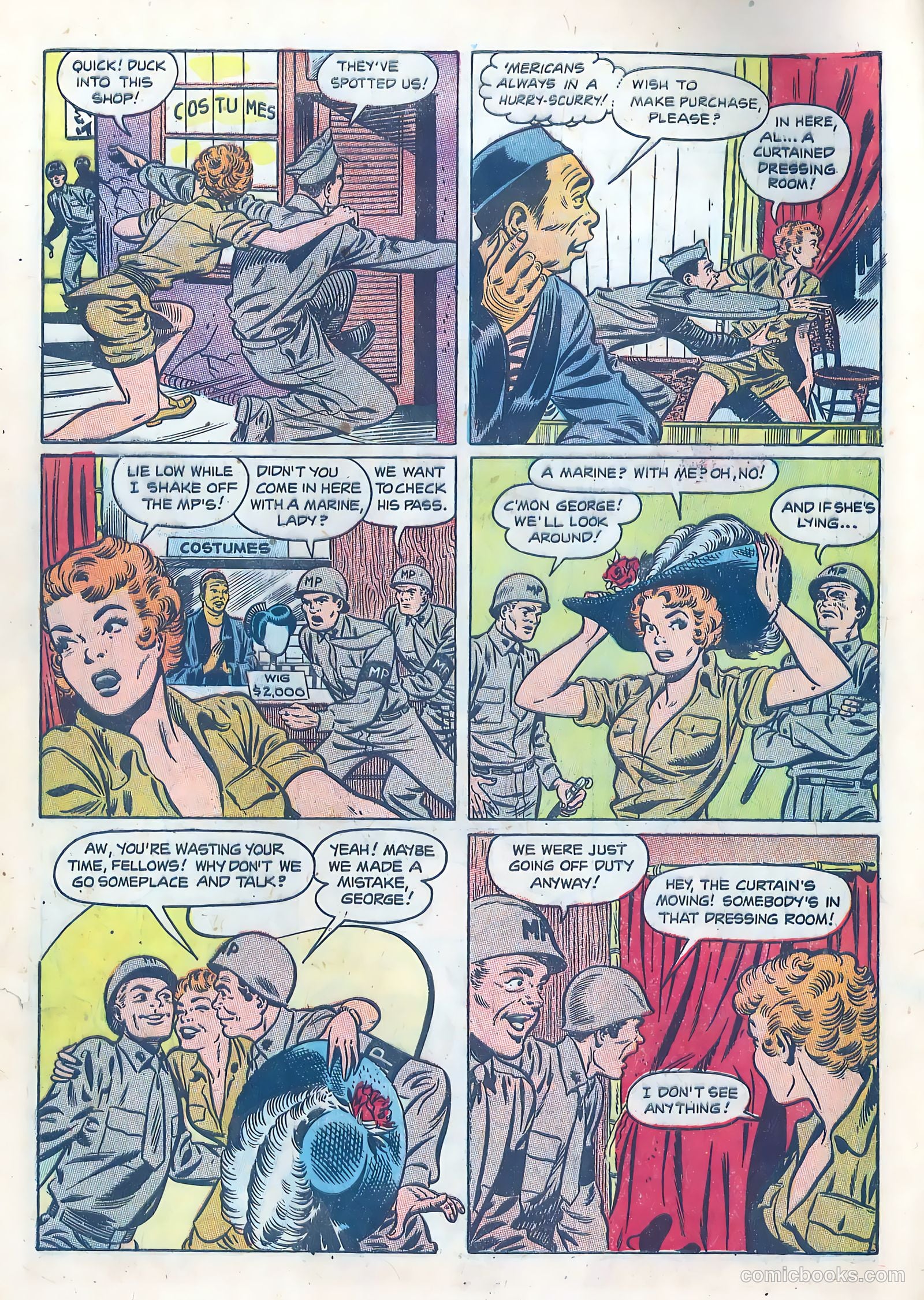 Canteen Kate #3 (1952) — page 6 of 36