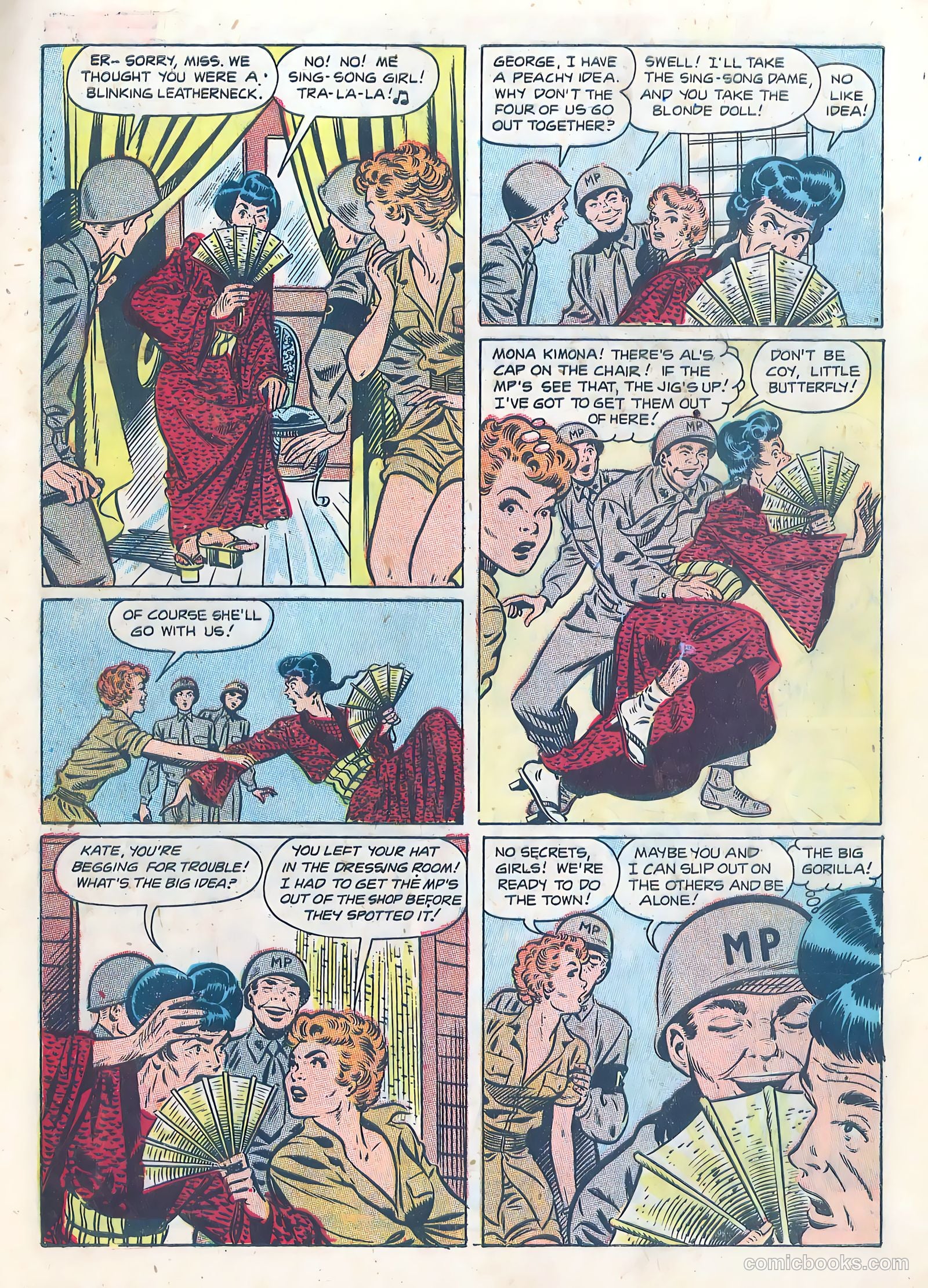 Canteen Kate #3 (1952) — page 7 of 36