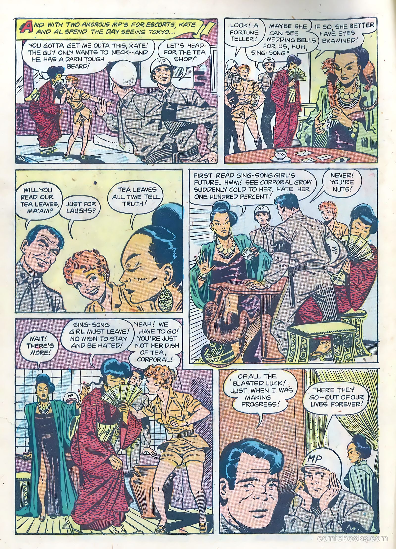 Canteen Kate #3 (1952) — page 8 of 36
