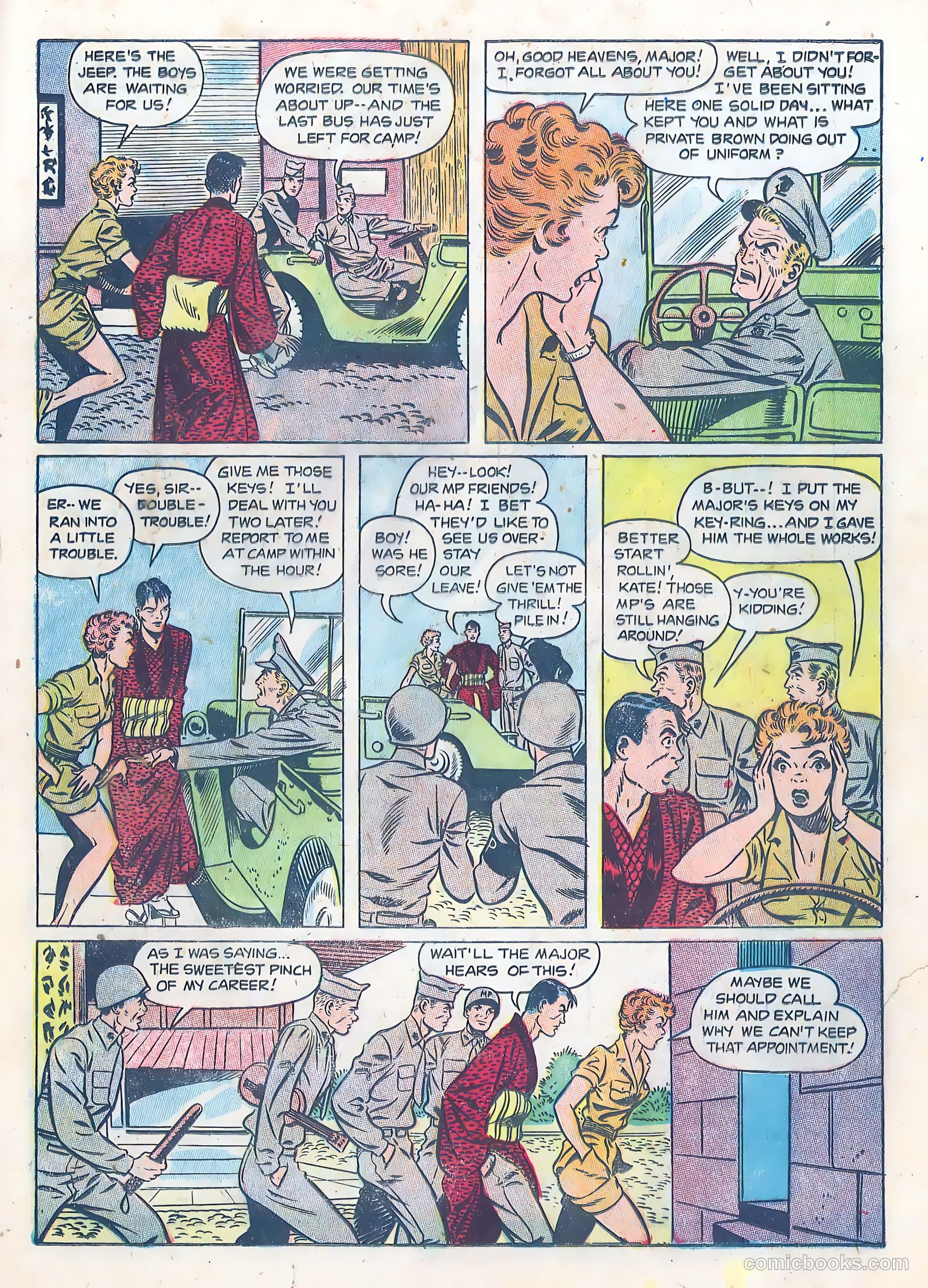 Canteen Kate #3 (1952) — page 11 of 36