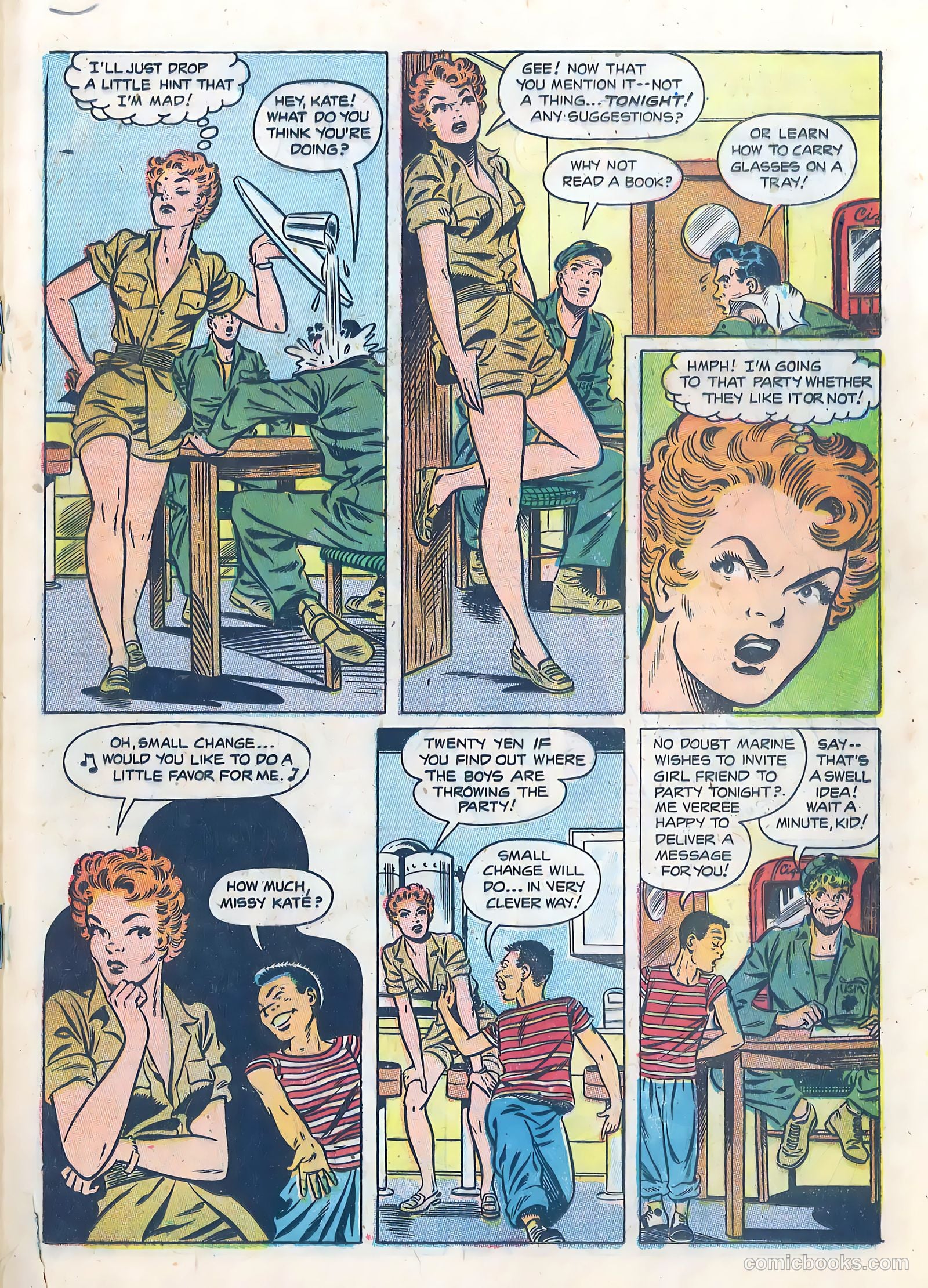 Canteen Kate #3 (1952) — page 19 of 36
