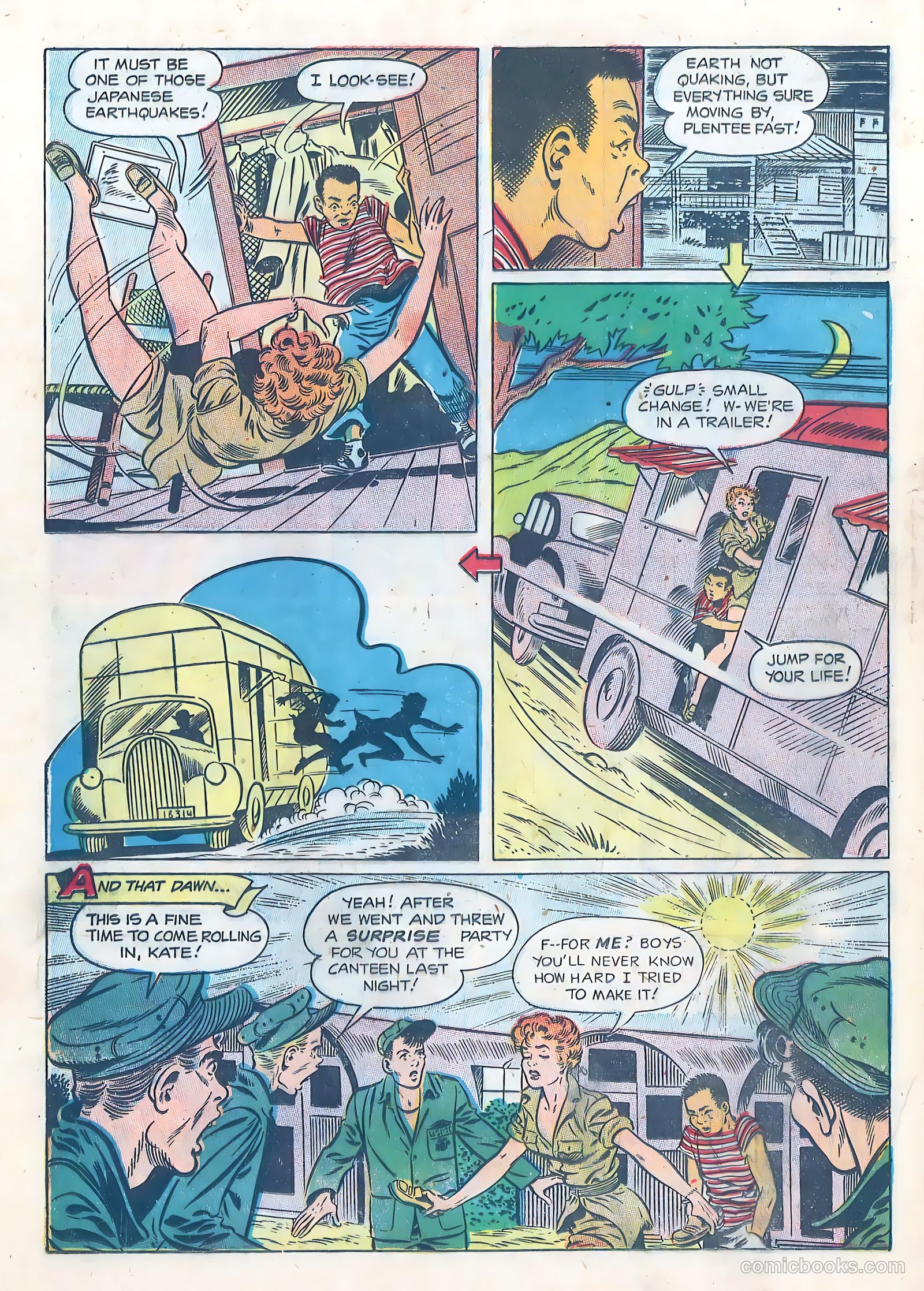 Canteen Kate #3 (1952) — page 22 of 36