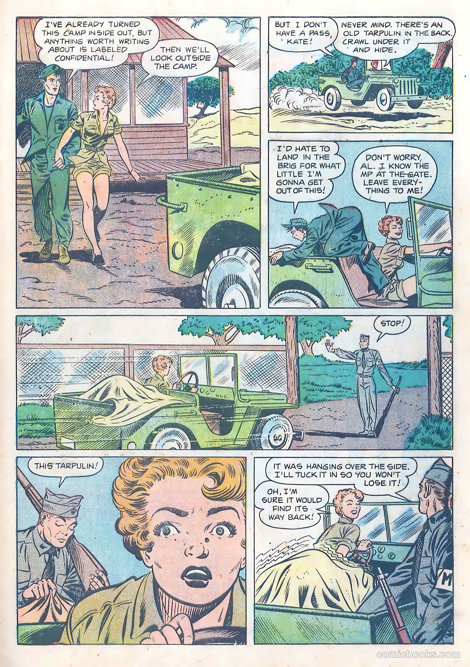 Canteen Kate #3 (1952) — page 27 of 36
