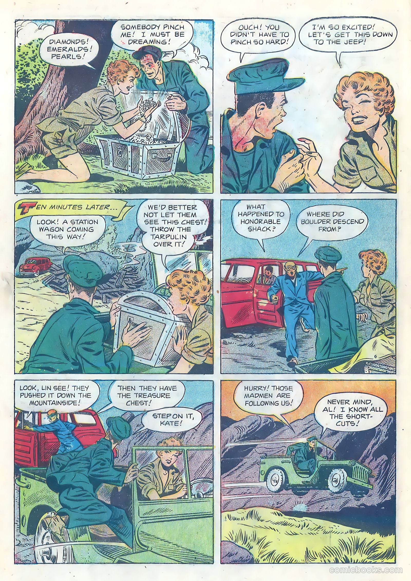 Canteen Kate #3 (1952) — page 32 of 36