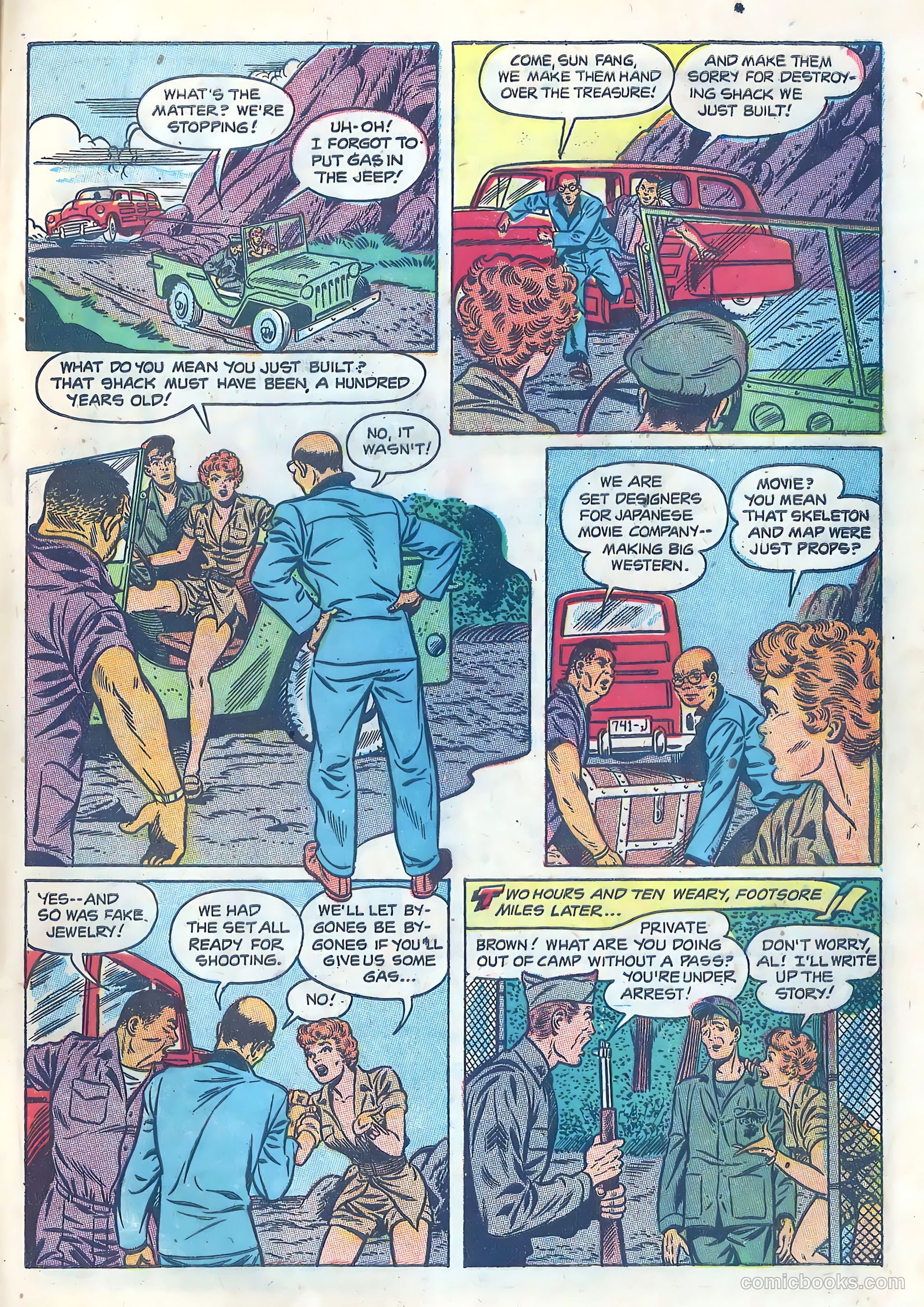 Canteen Kate #3 (1952) — page 33 of 36