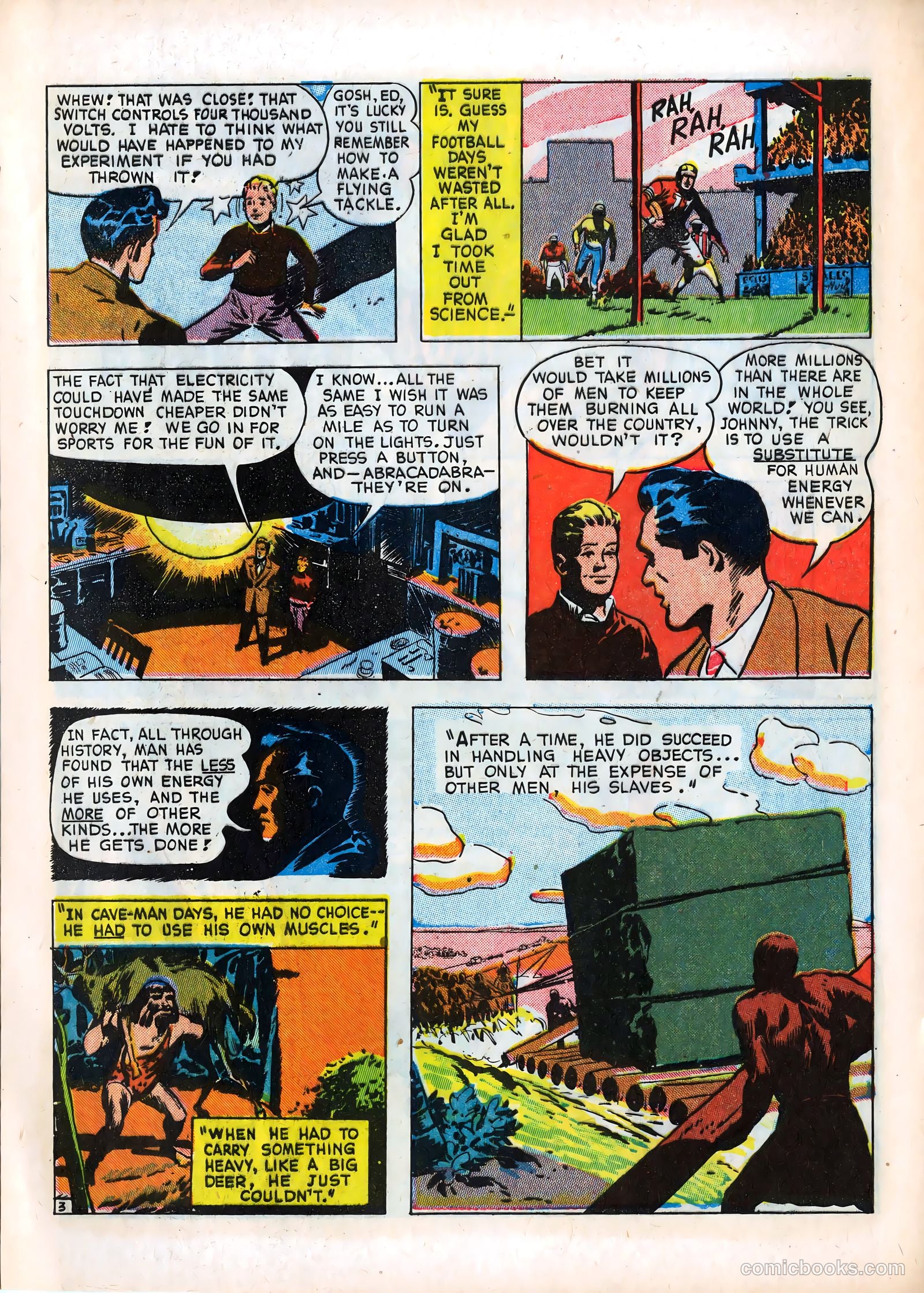 Adventures in Electricity #1 (1946) — page 3 of 16