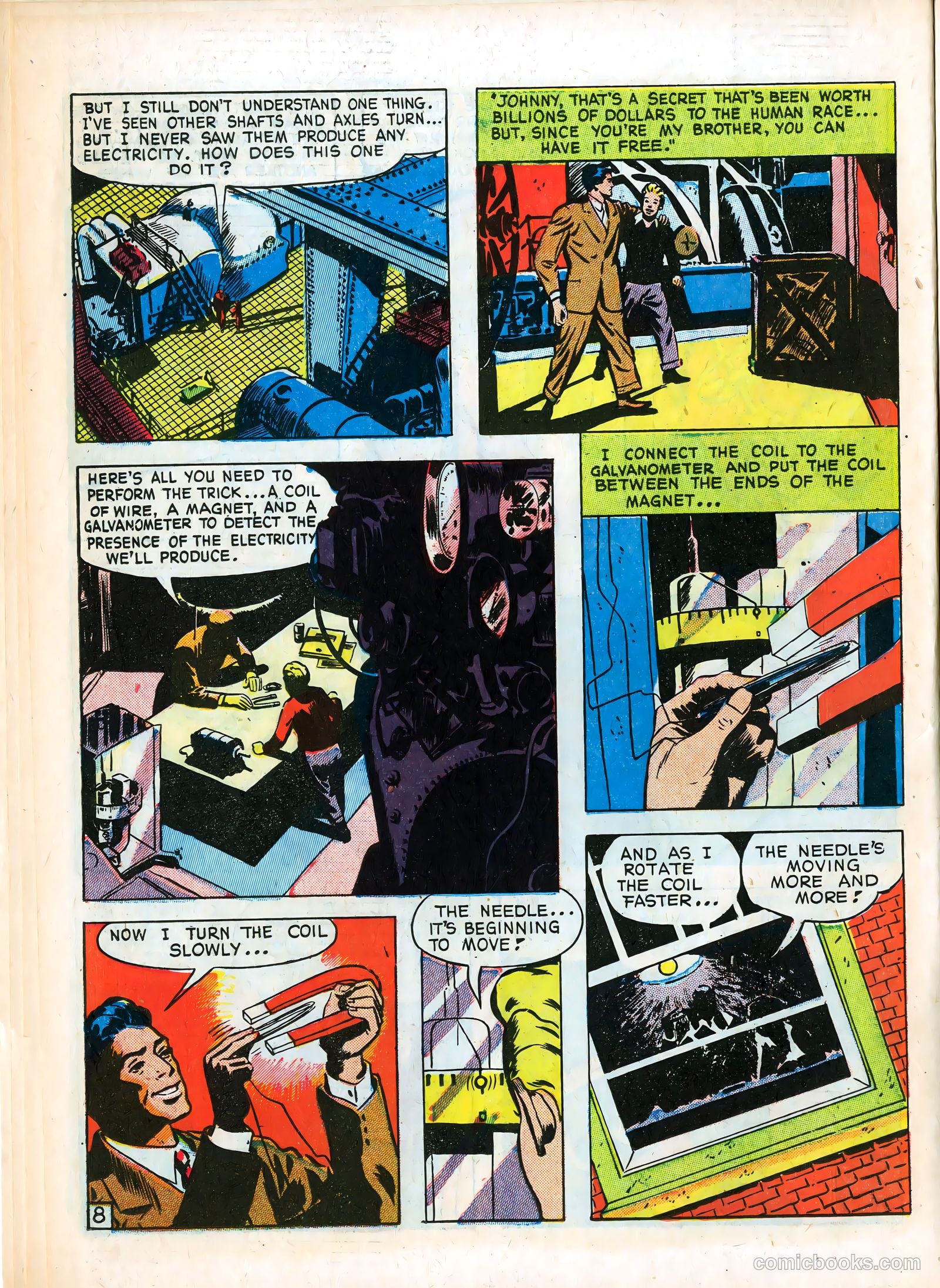 Adventures in Electricity #1 (1946) — page 8 of 16