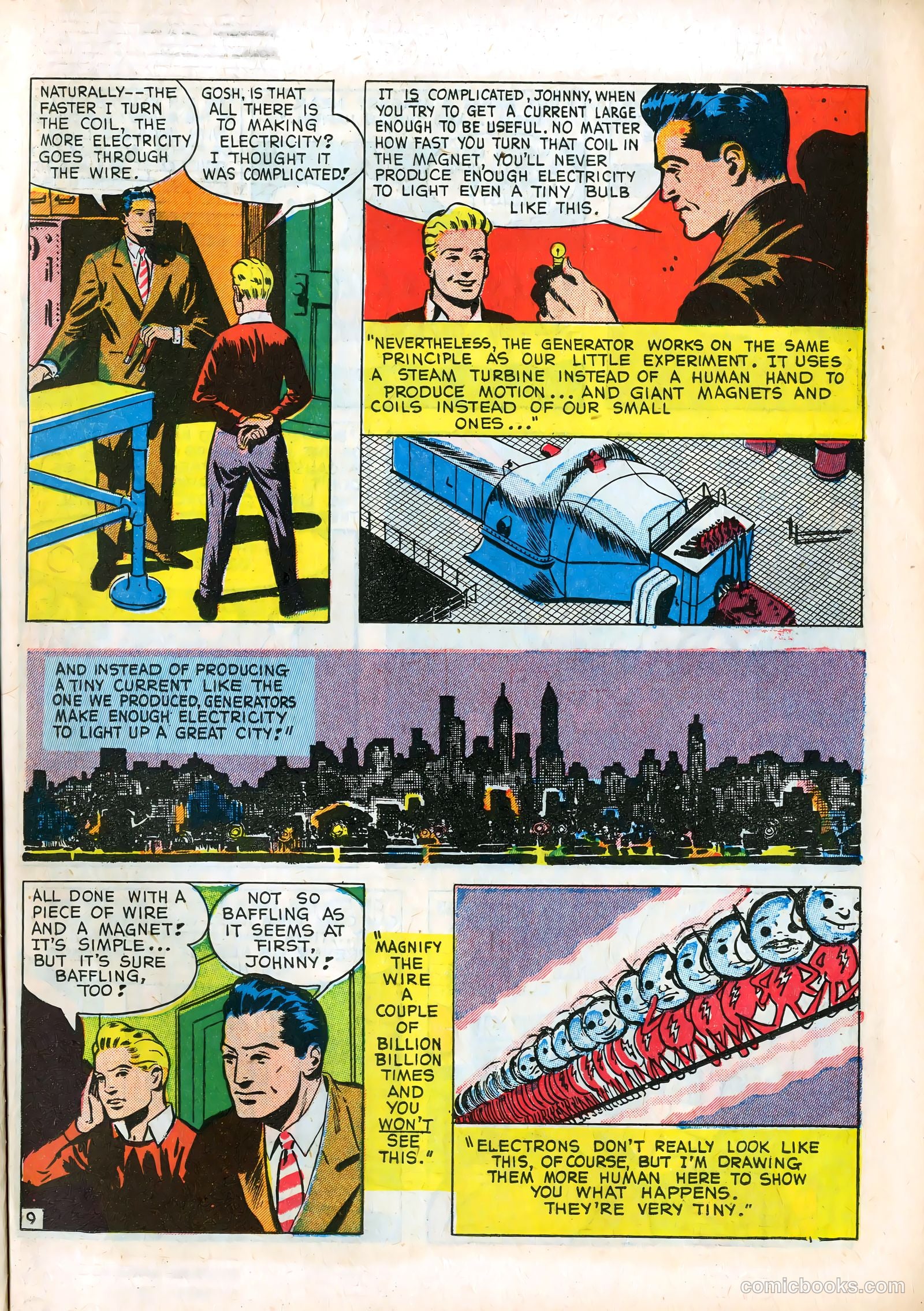 Adventures in Electricity #1 (1946) — page 9 of 16