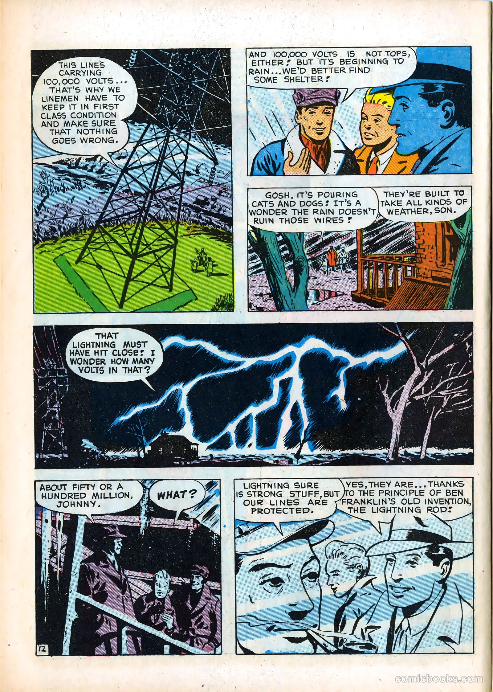 Adventures in Electricity #1 (1946) — page 12 of 16