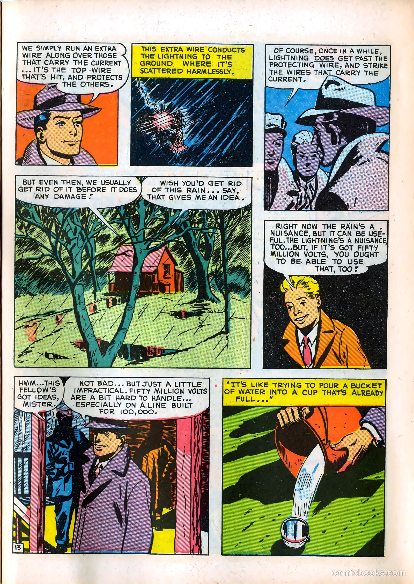 Adventures in Electricity #1 (1946) — page 13 of 16
