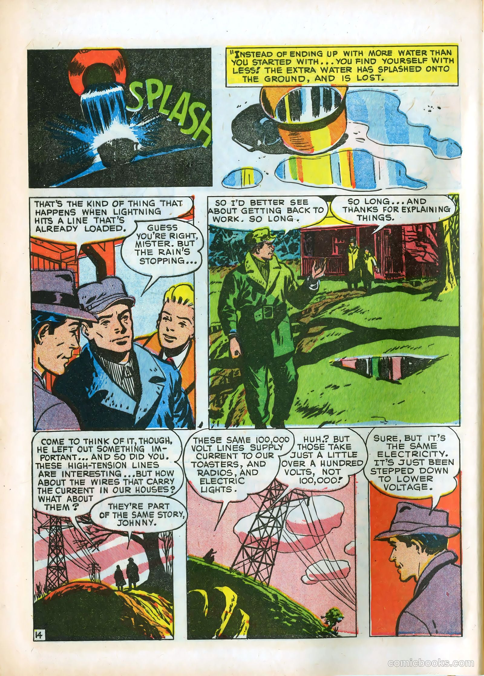 Adventures in Electricity #1 (1946) — page 14 of 16