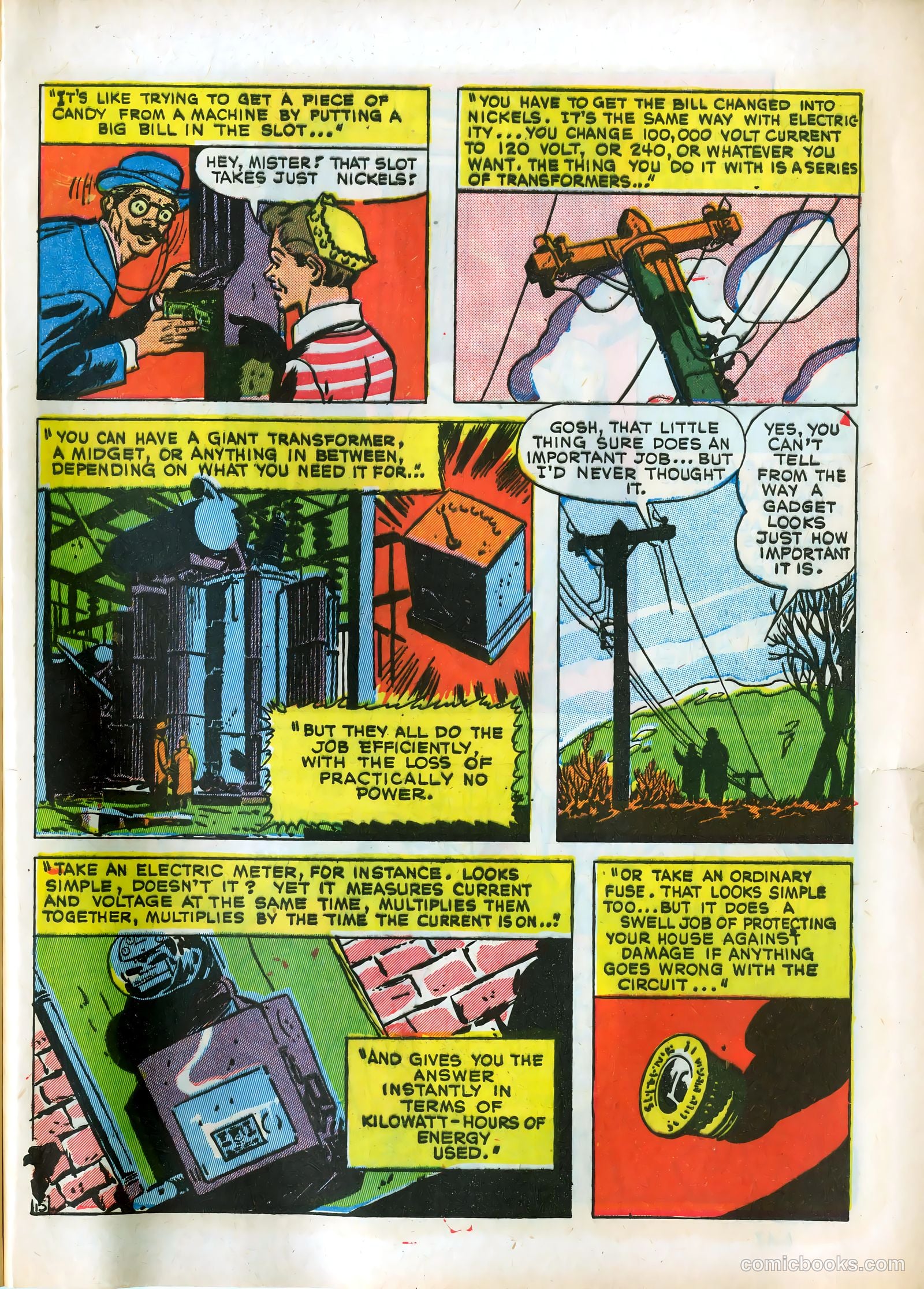Adventures in Electricity #1 (1946) — page 15 of 16