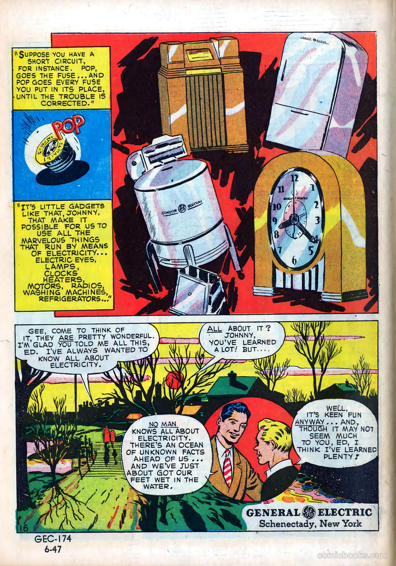 Adventures in Electricity #1 (1946) — page 16 of 16