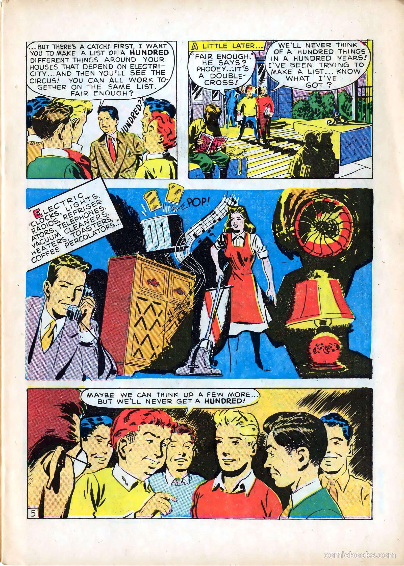 Adventures in Electricity #2 (1946) — page 5 of 16