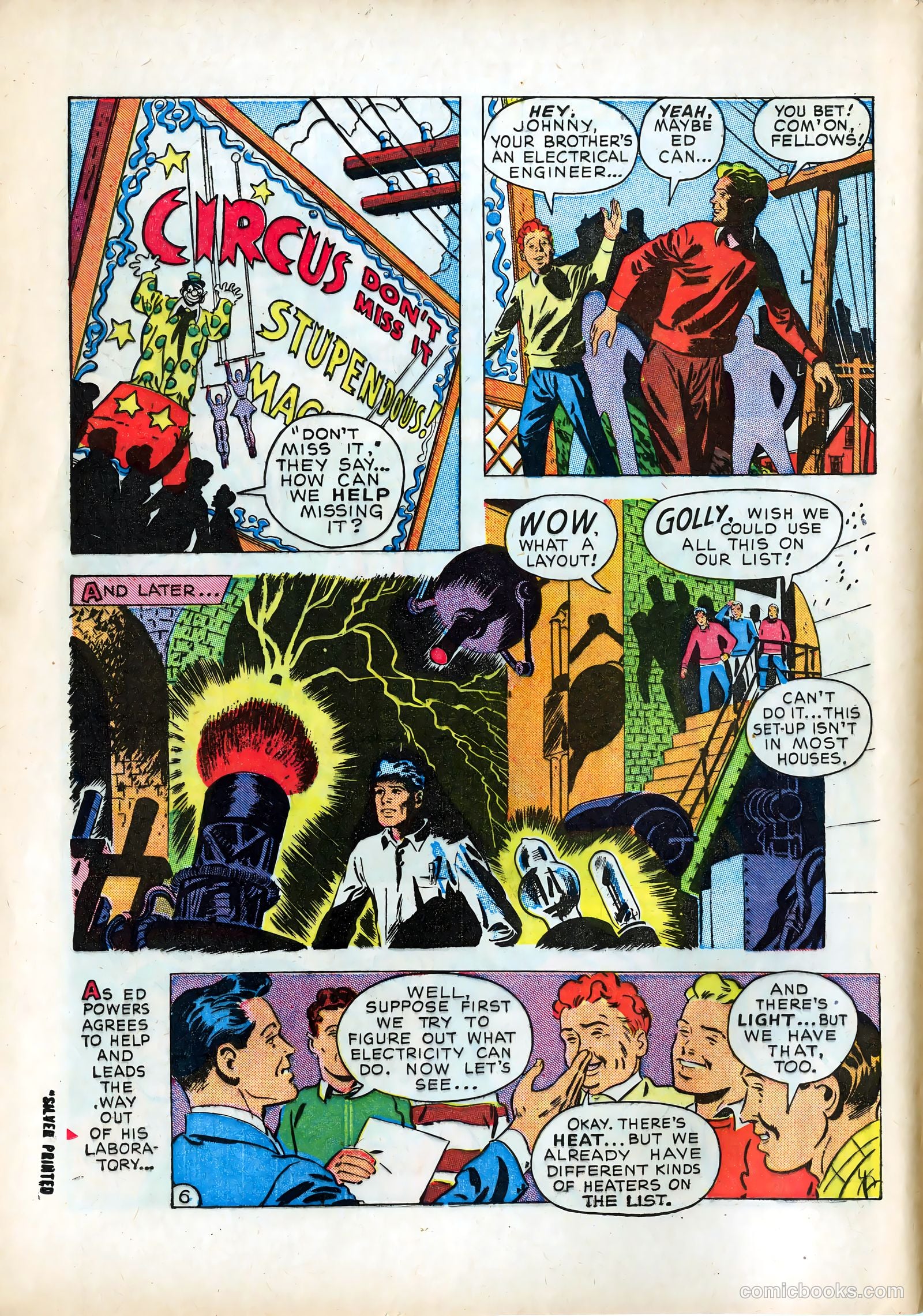 Adventures in Electricity #2 (1946) — page 6 of 16