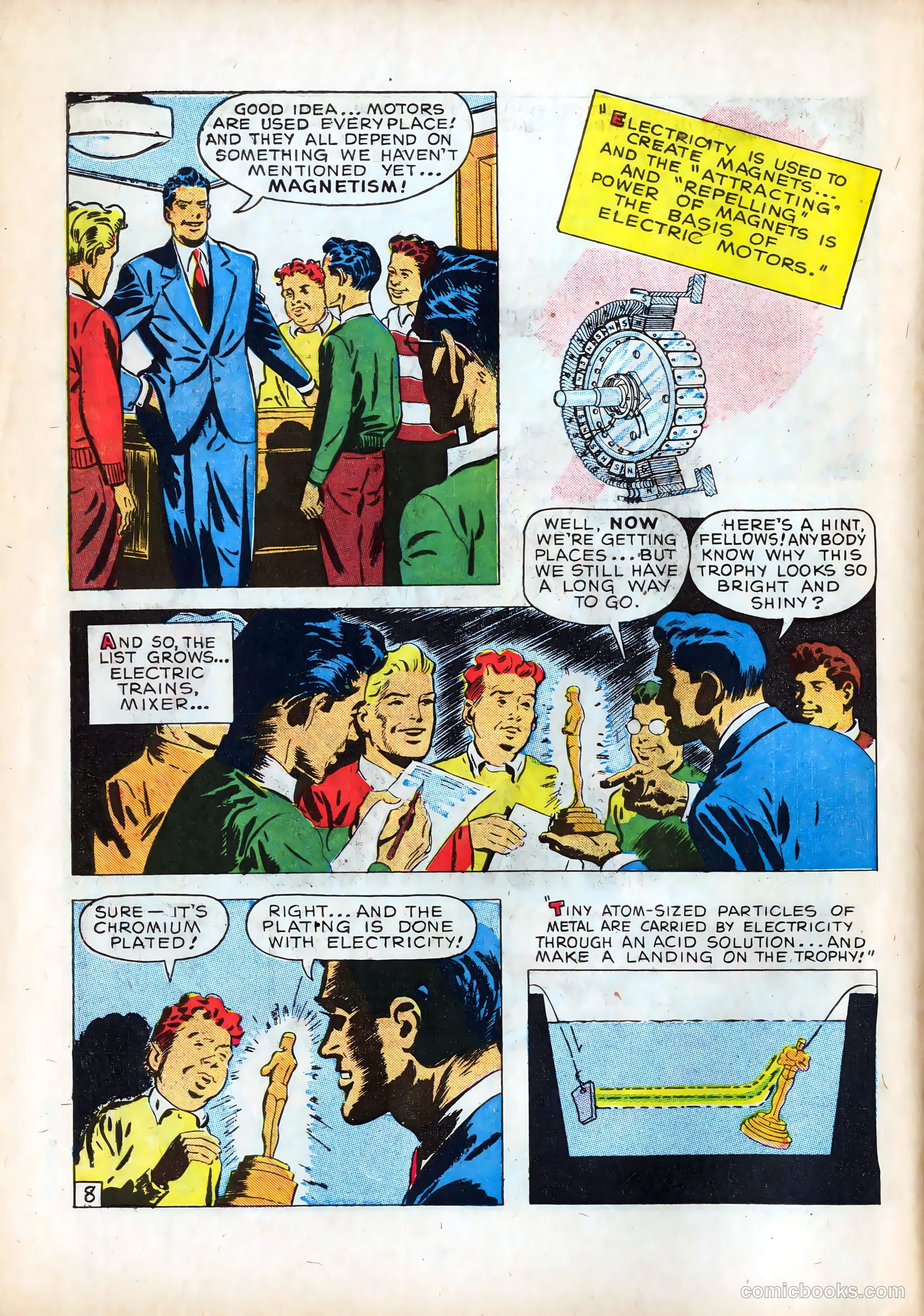 Adventures in Electricity #2 (1946) — page 8 of 16