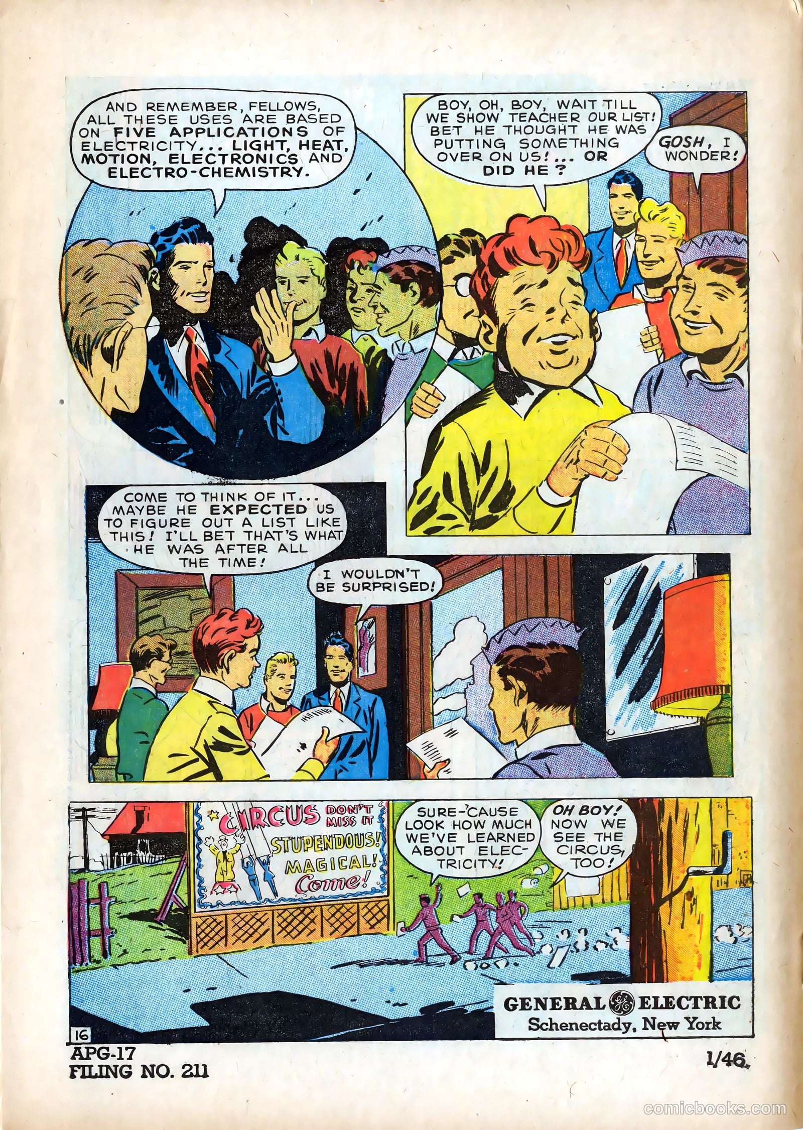 Adventures in Electricity #2 (1946) — page 16 of 16