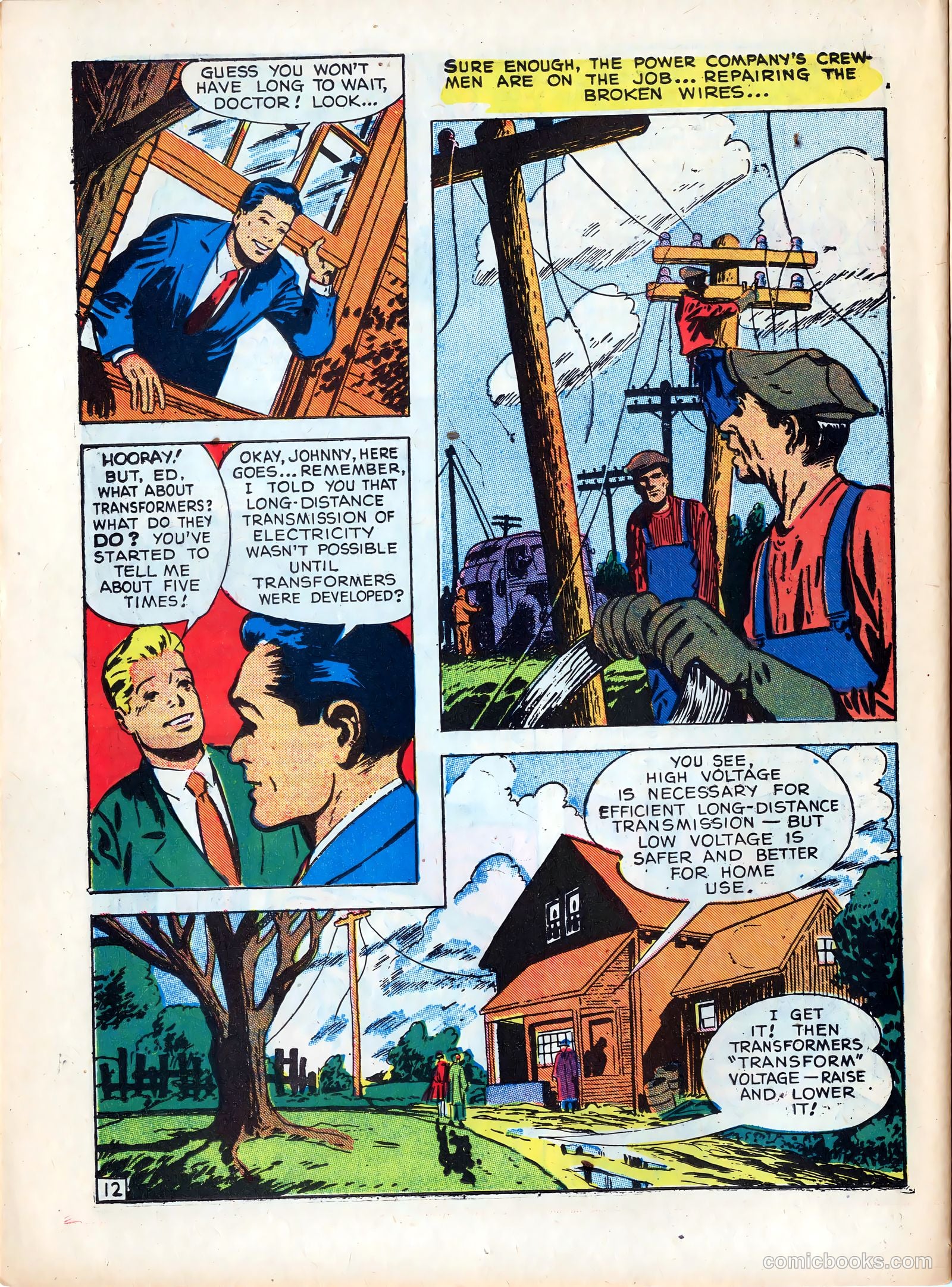 Adventures in Electricity #3 (1946) — page 12 of 16
