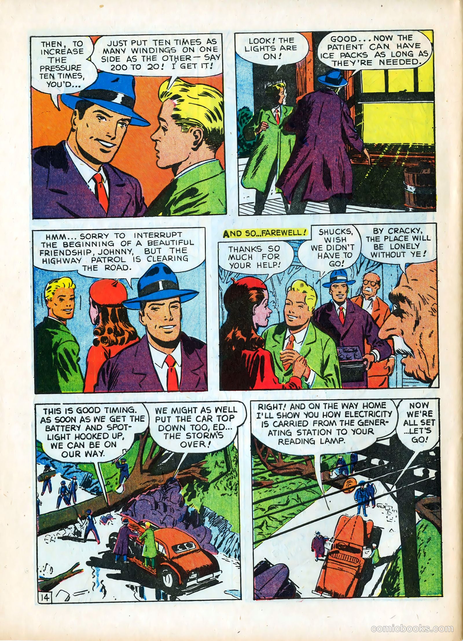 Adventures in Electricity #3 (1946) — page 14 of 16