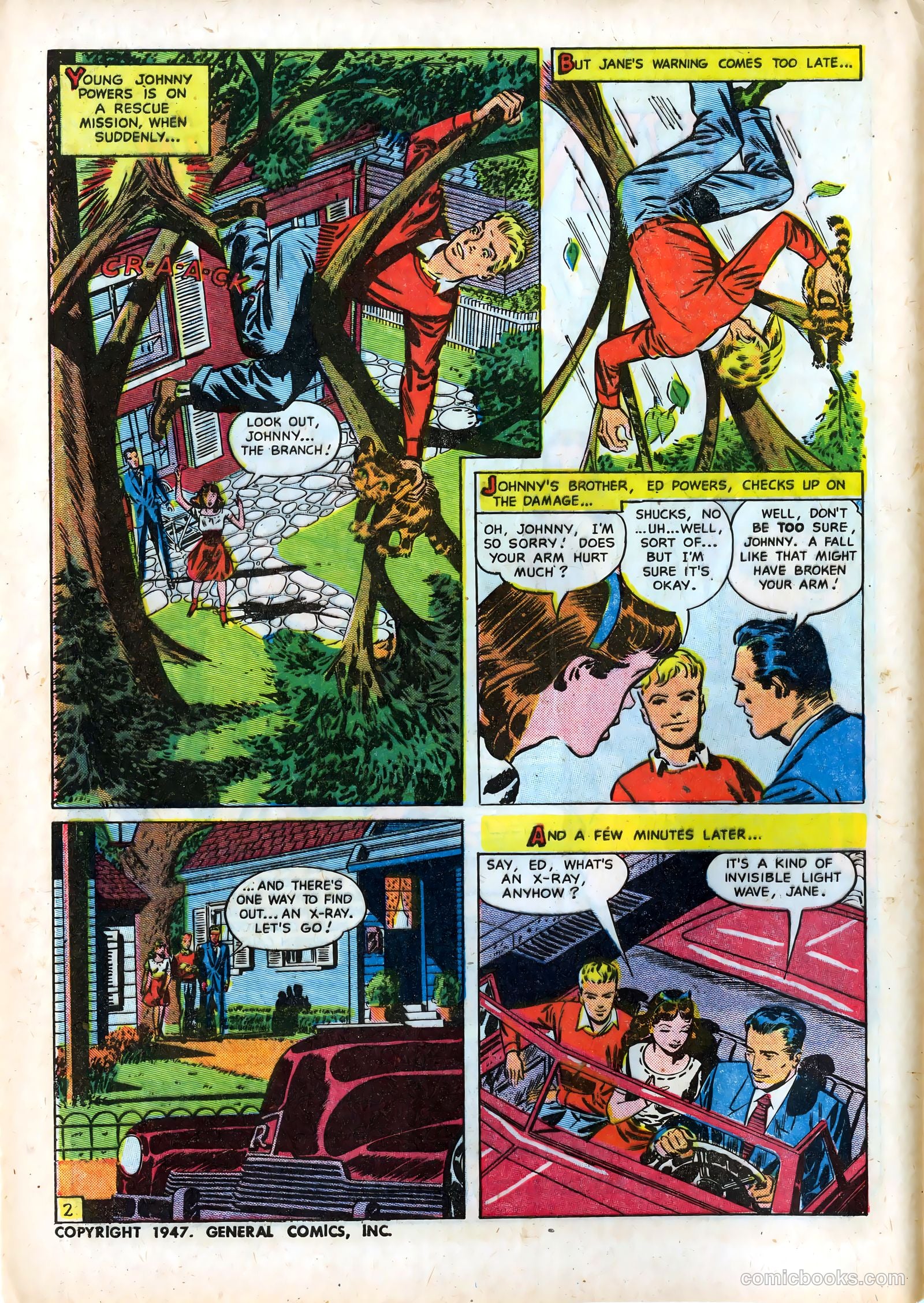 Adventures in Electricity #4 (1947) — page 2 of 16