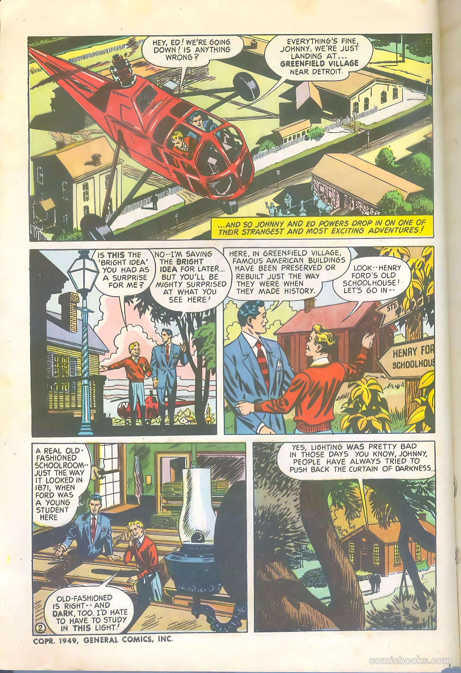 Adventures in Electricity #6 (1949) — page 2 of 16
