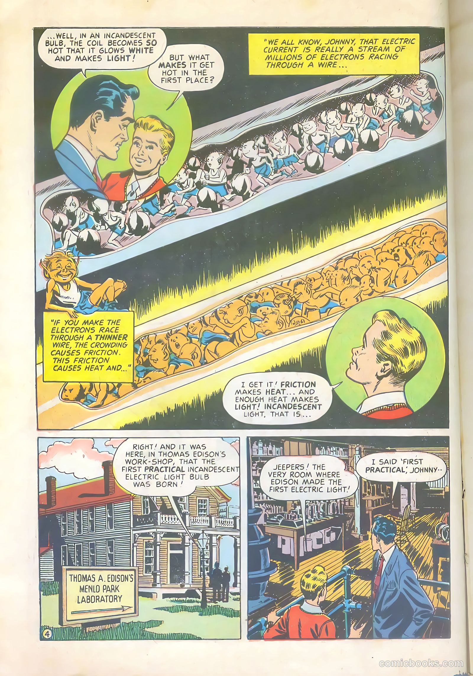 Adventures in Electricity #6 (1949) — page 4 of 16