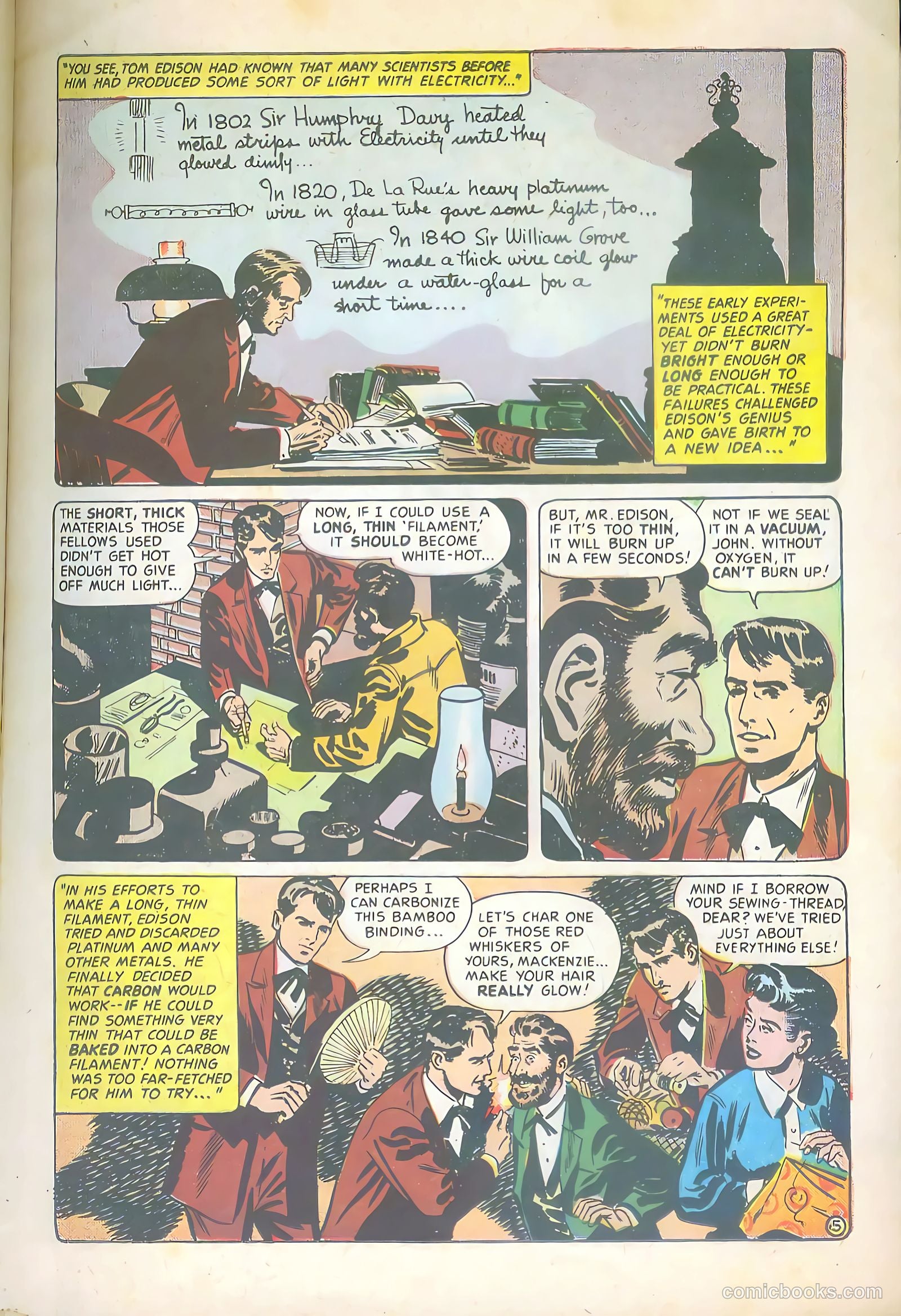 Adventures in Electricity #6 (1949) — page 5 of 16