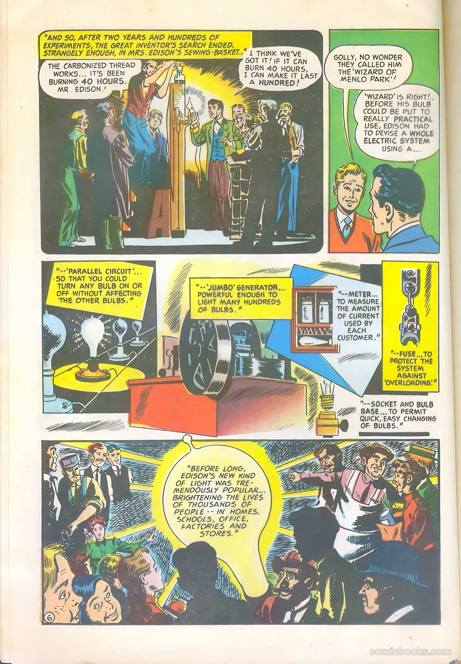 Adventures in Electricity #6 (1949) — page 6 of 16