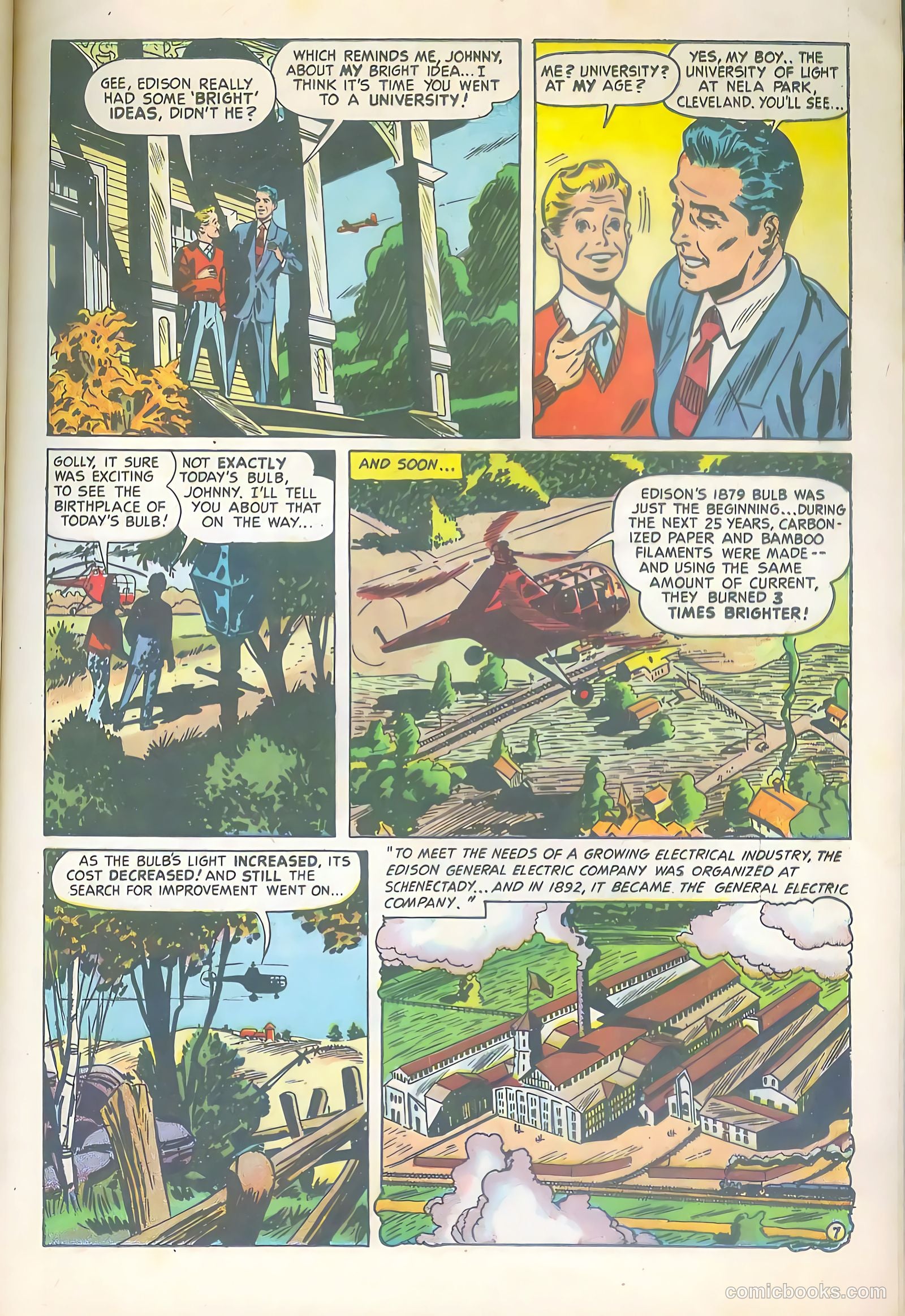 Adventures in Electricity #6 (1949) — page 7 of 16