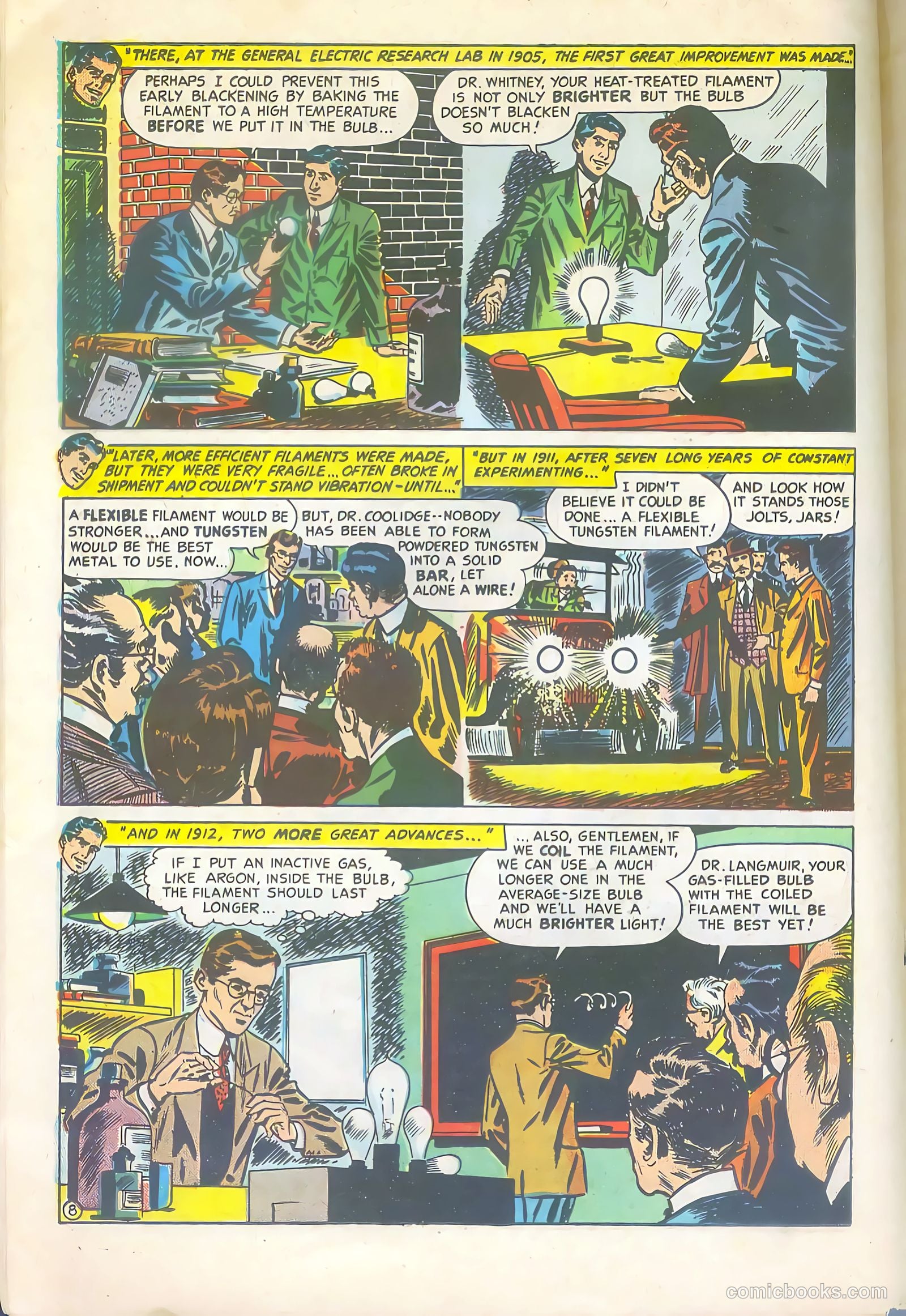 Adventures in Electricity #6 (1949) — page 8 of 16