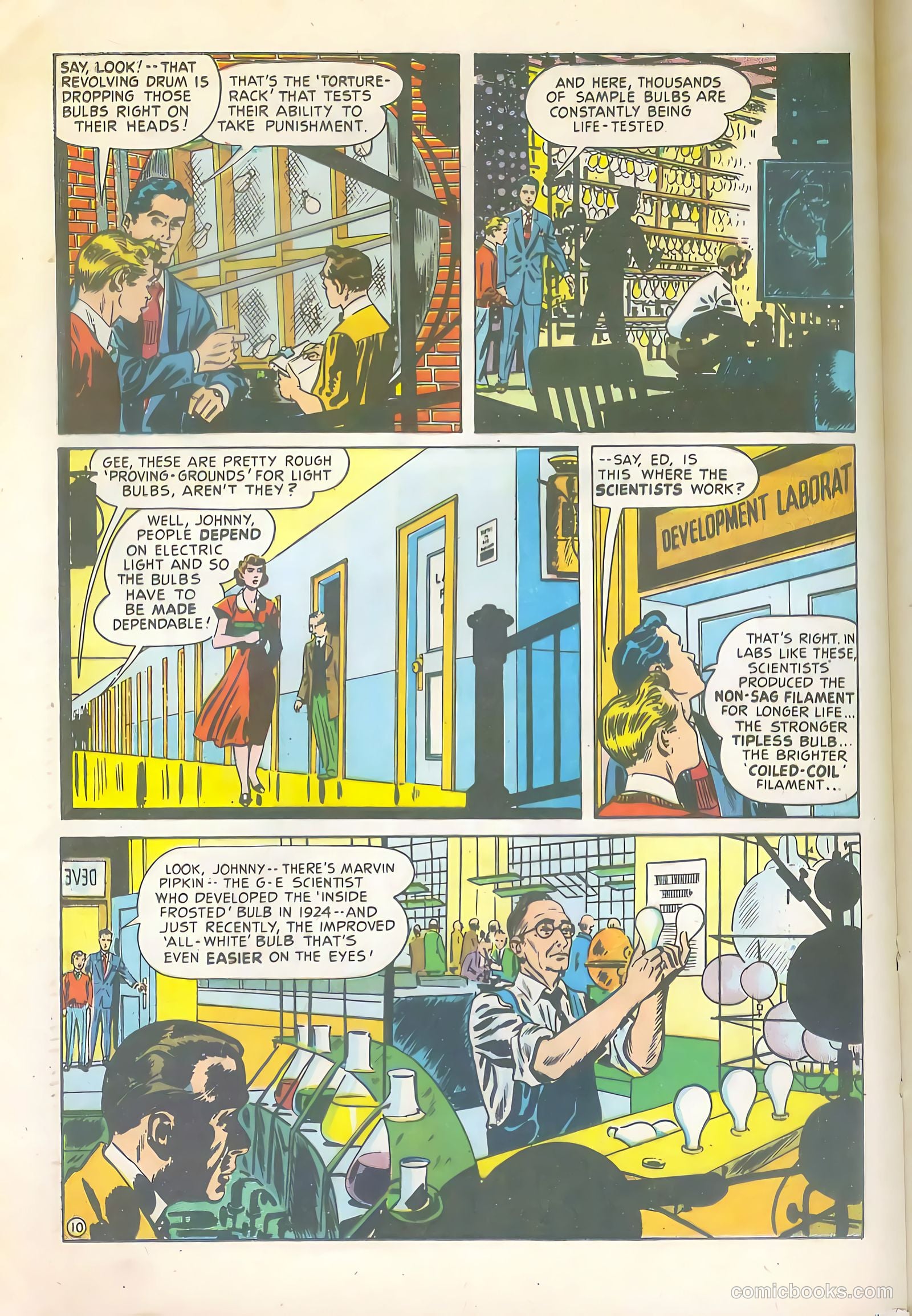 Adventures in Electricity #6 (1949) — page 10 of 16